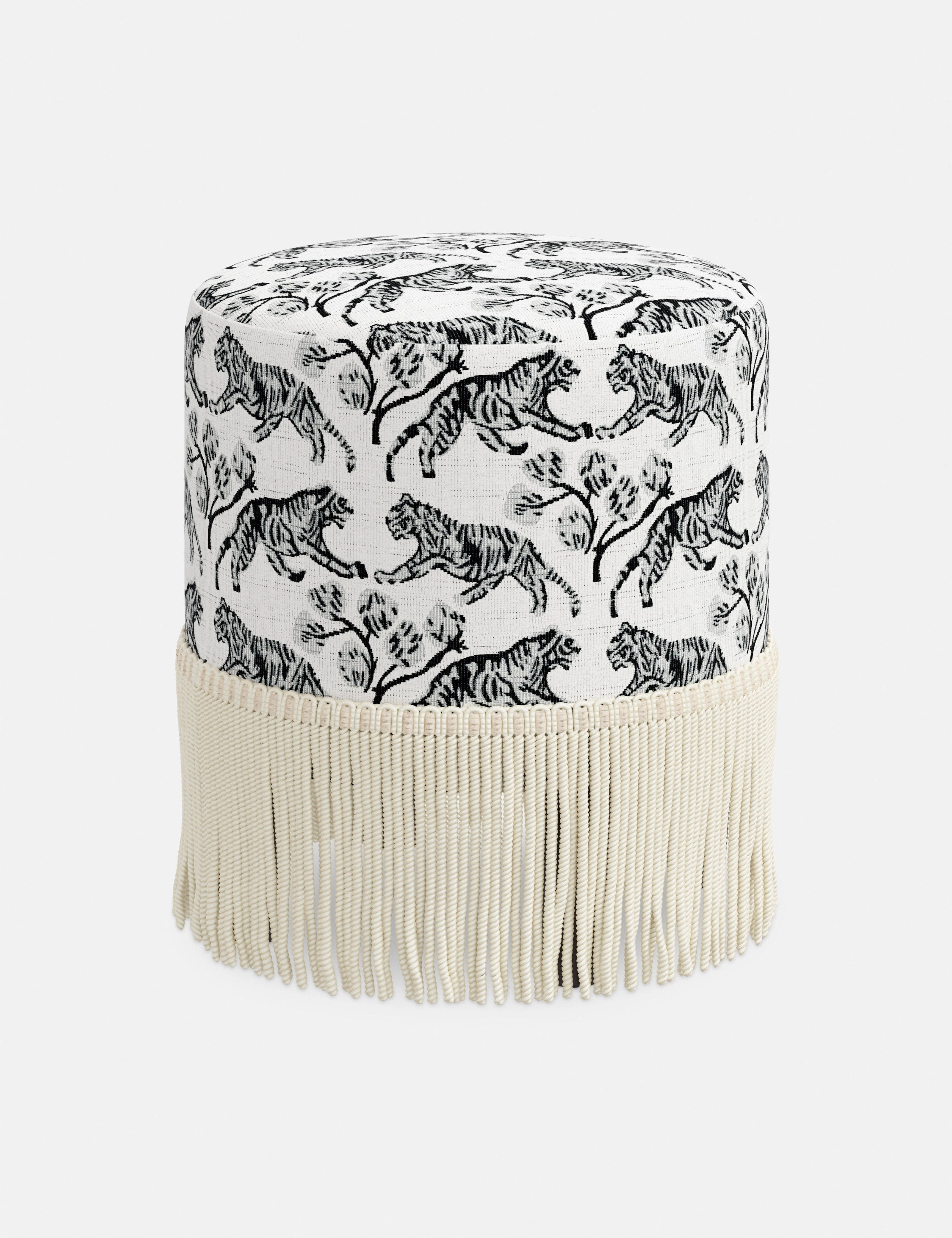 Alair Round Ottoman