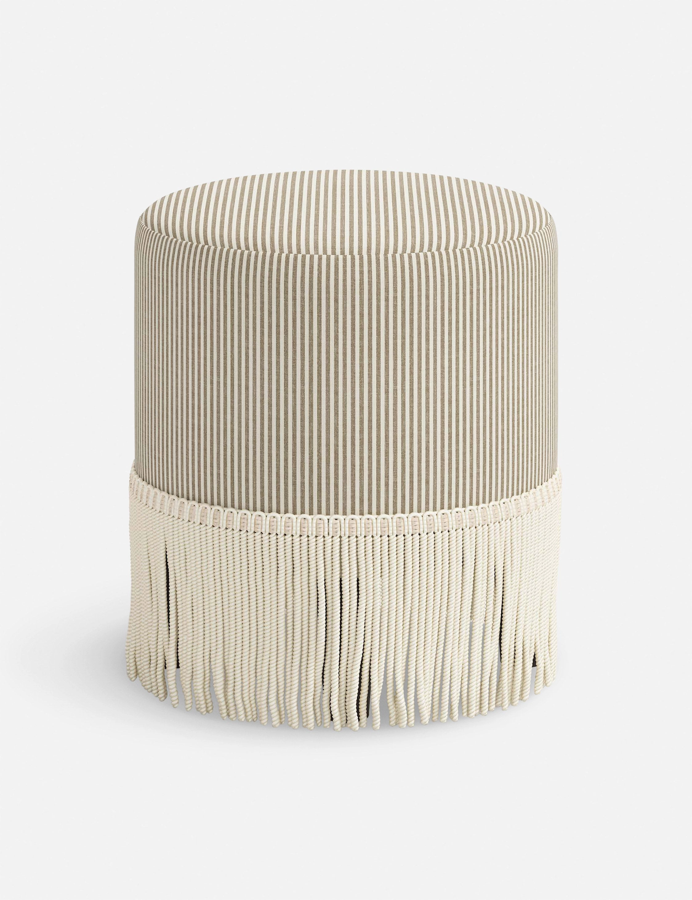 Alair Round Ottoman