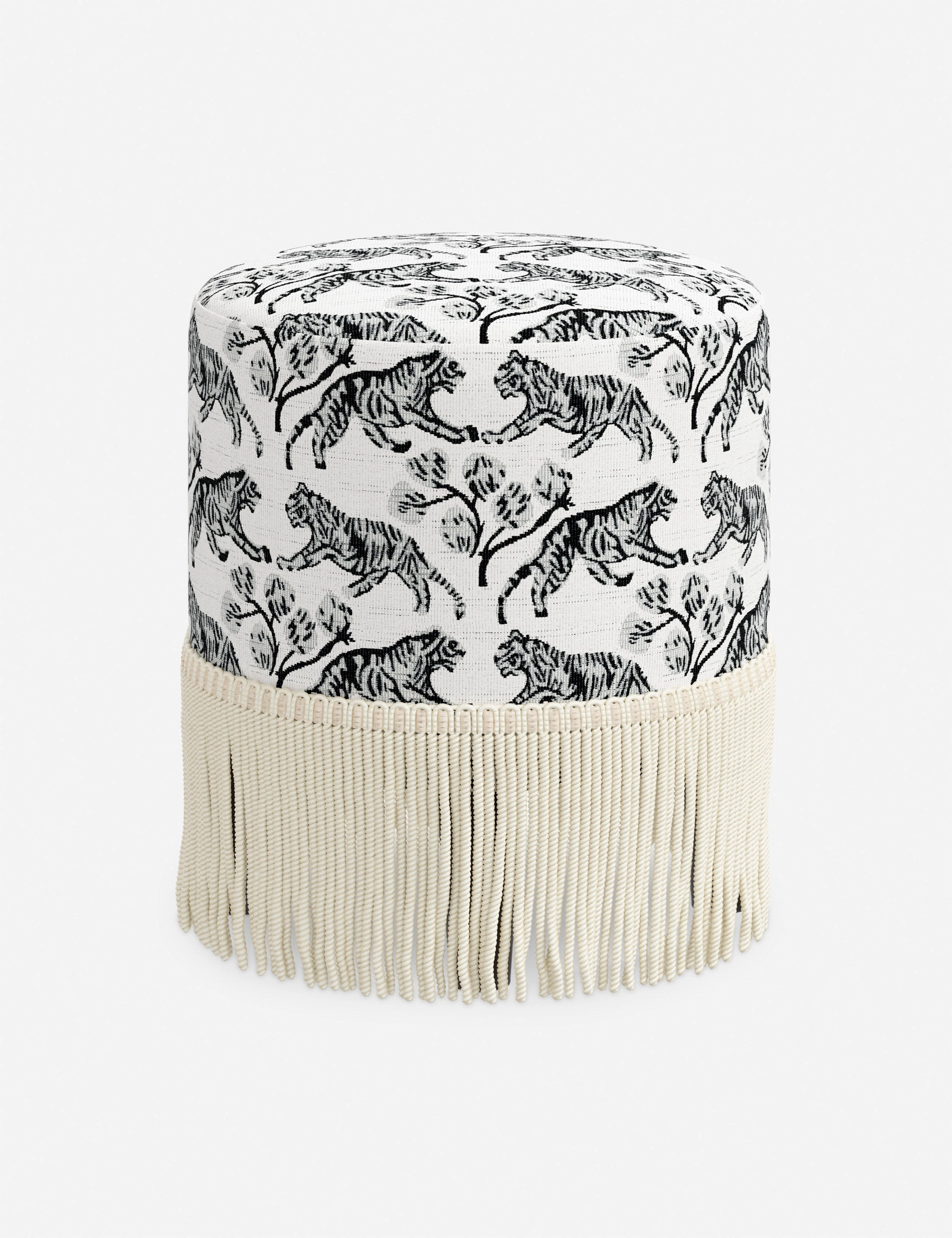 Alair Round Ottoman