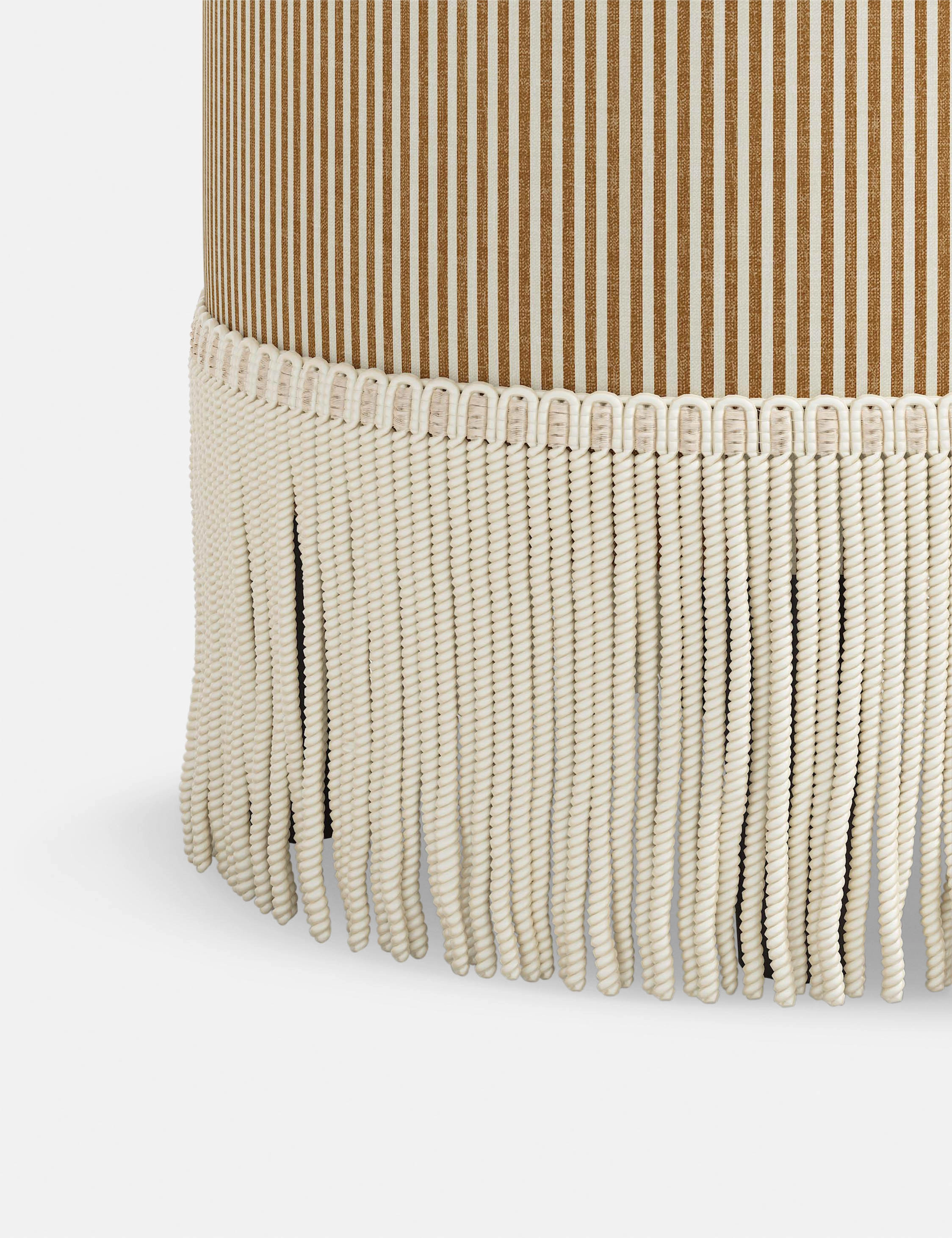 Alair Round Ottoman
