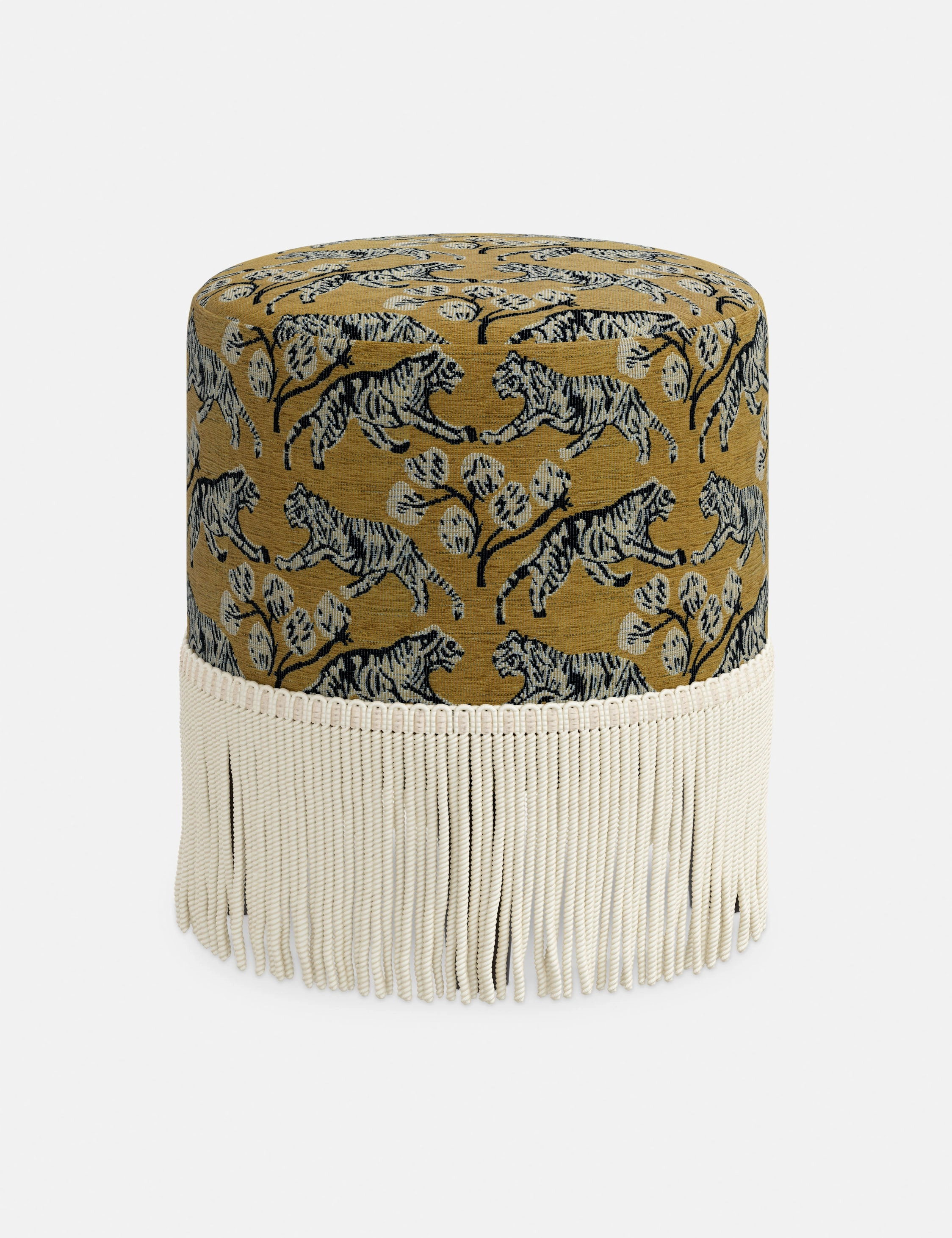 Alair Round Ottoman