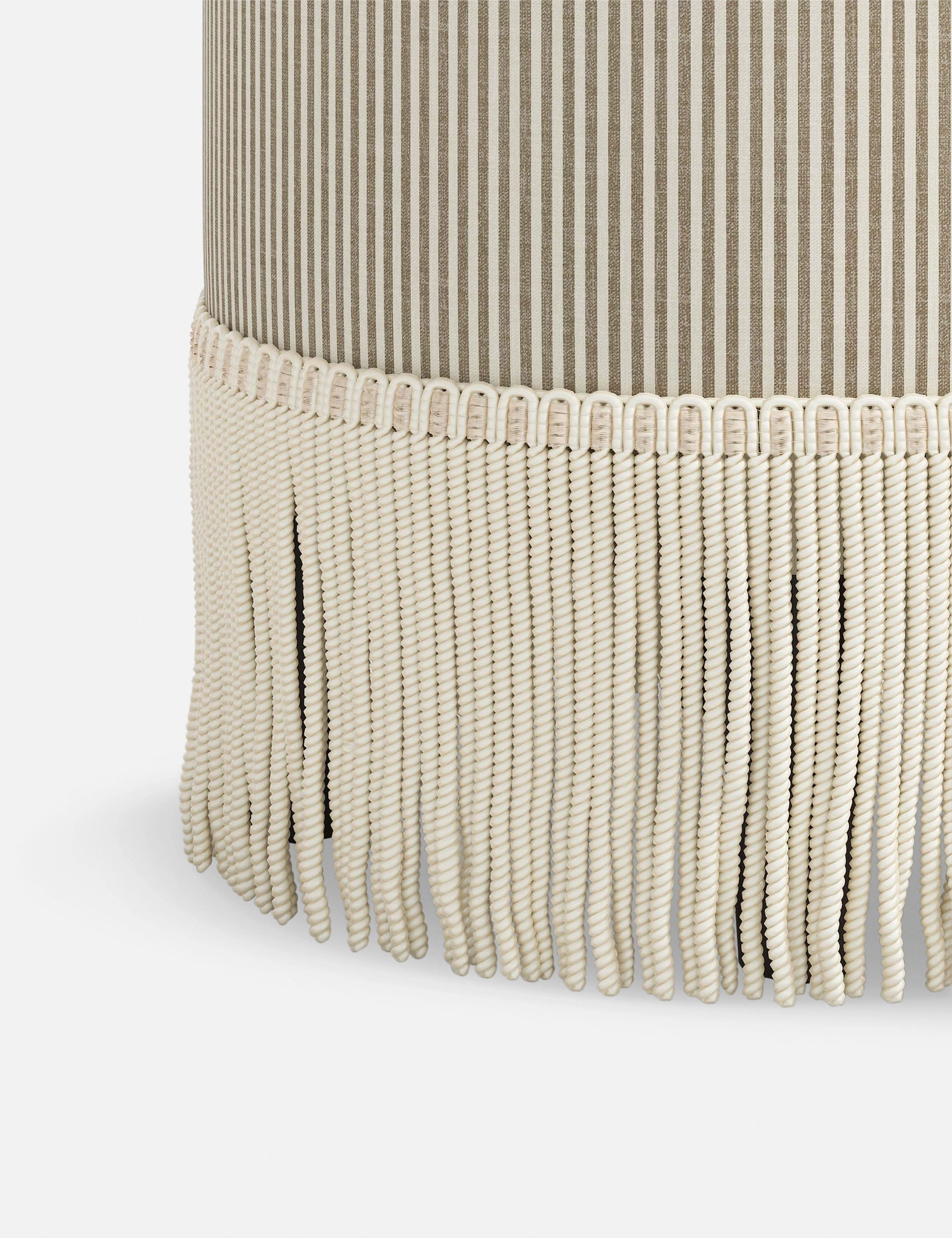 Alair Round Ottoman