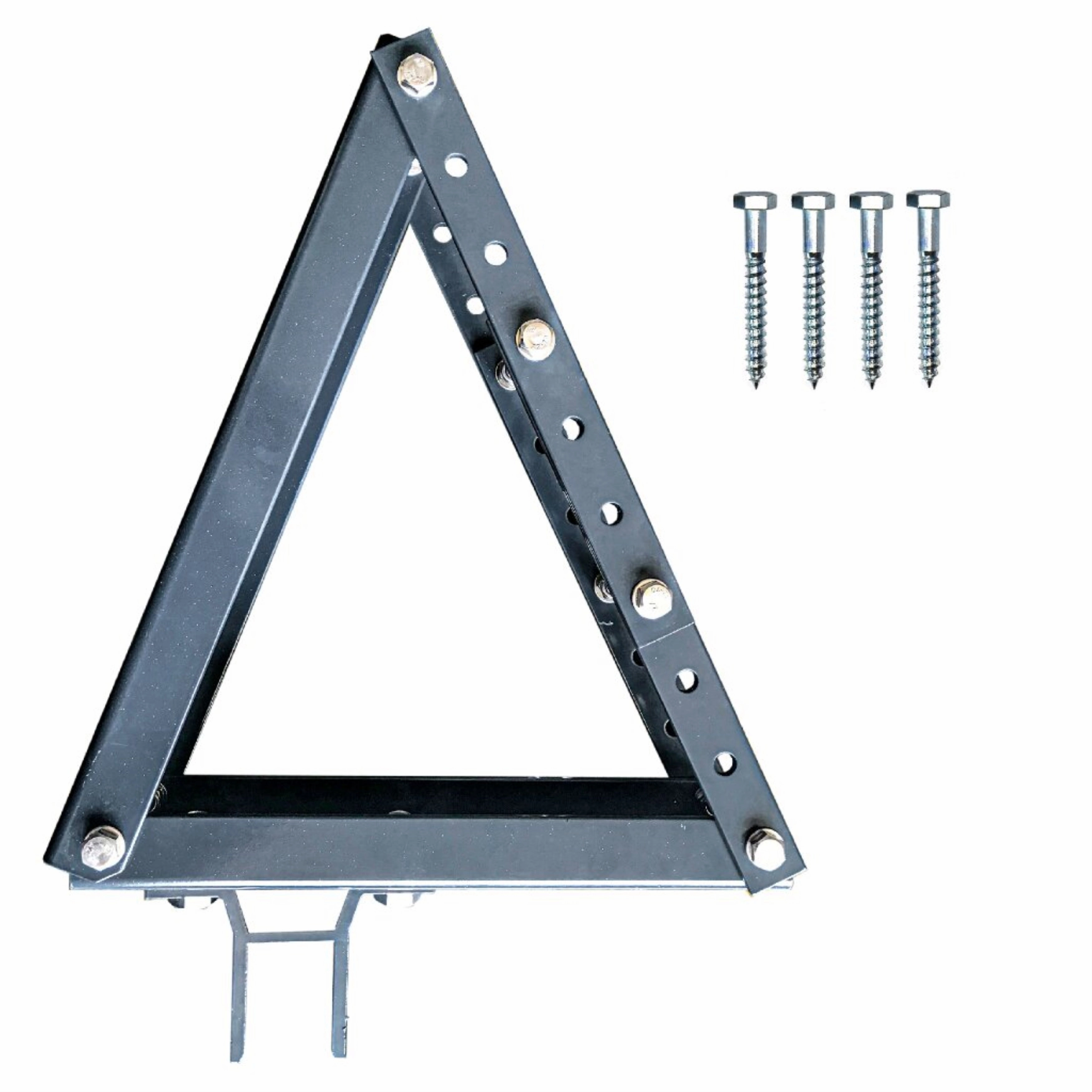 ALEKO Roof Bracket for Half Cassette Awnings Dark Gray Set of 2