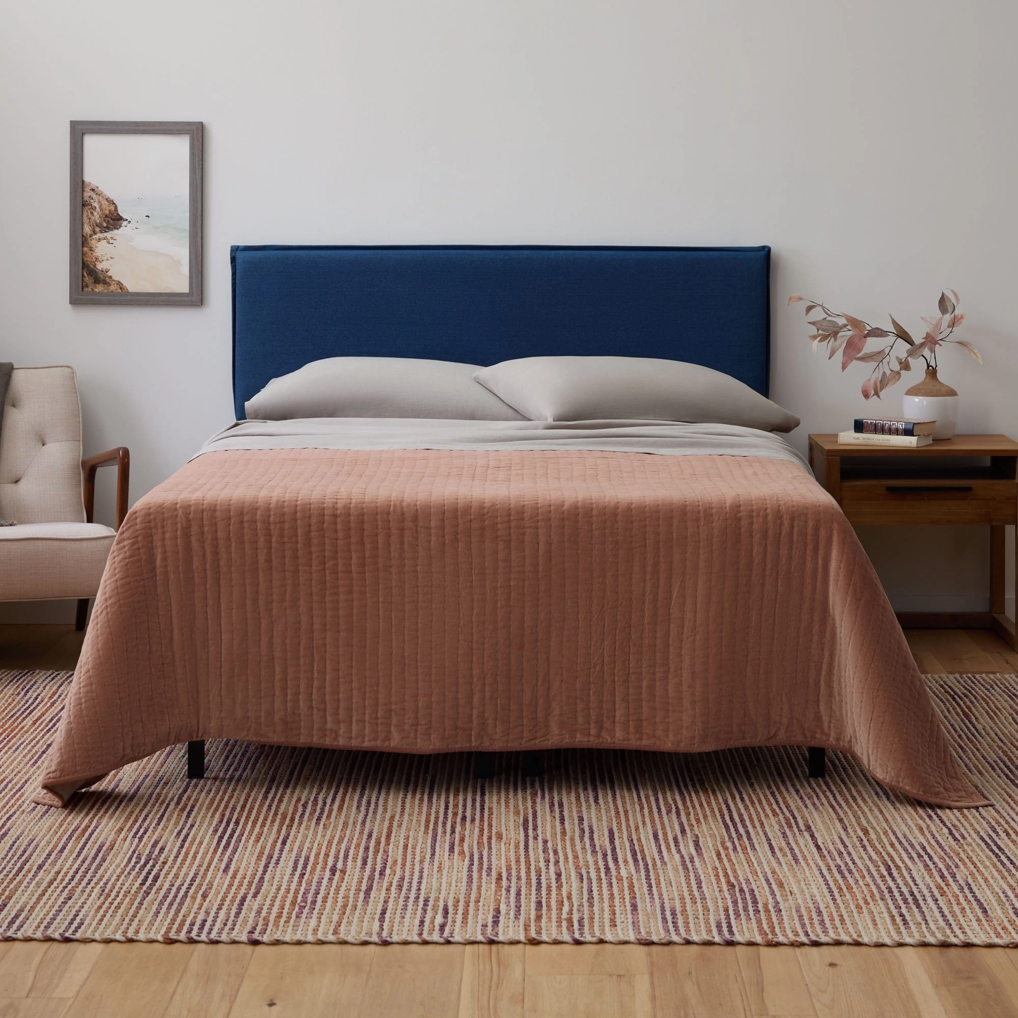 Brookside Faye Upholstered Pillow Headboard