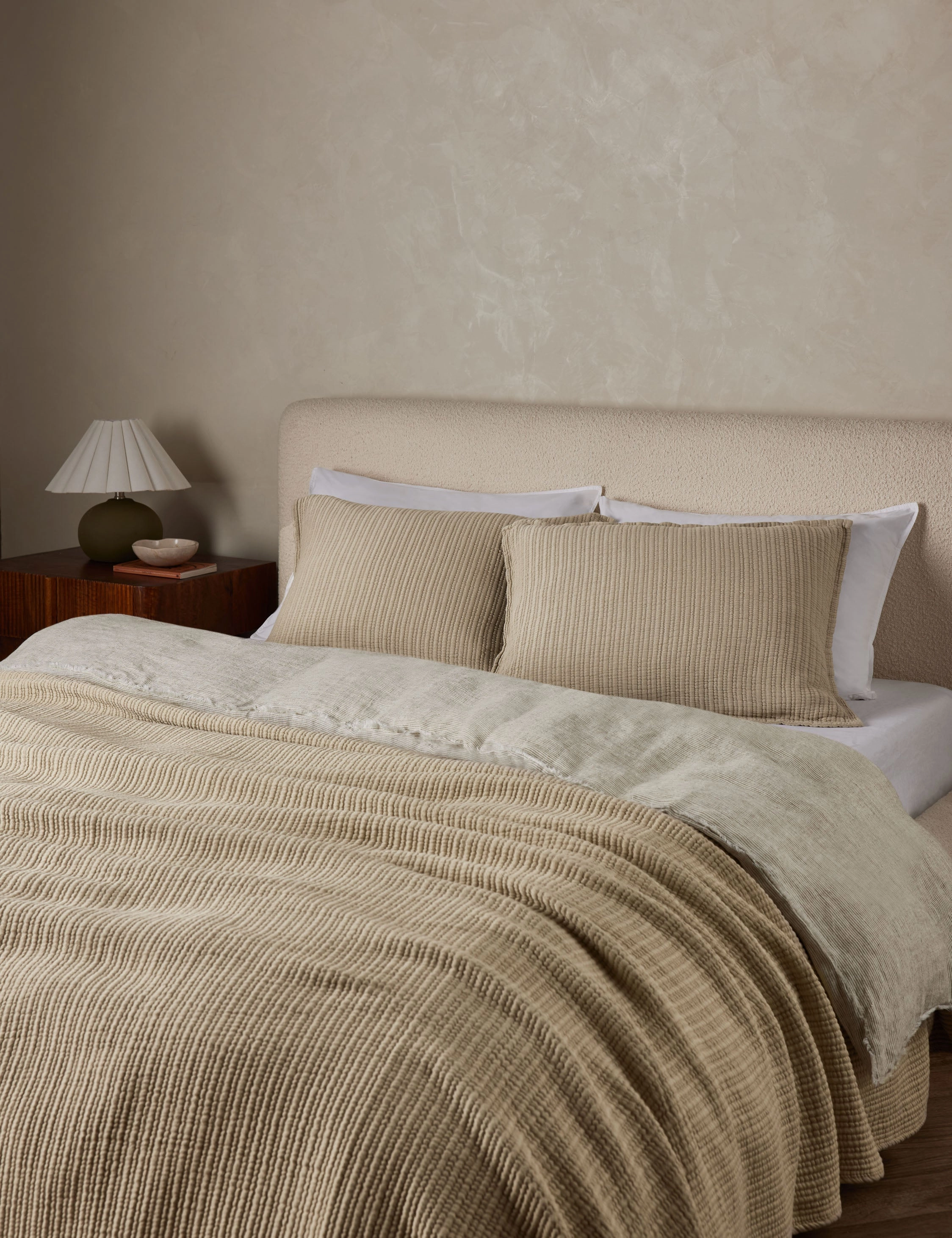 Chatham Cotton Matelasse Coverlet by Pom Pom at Home