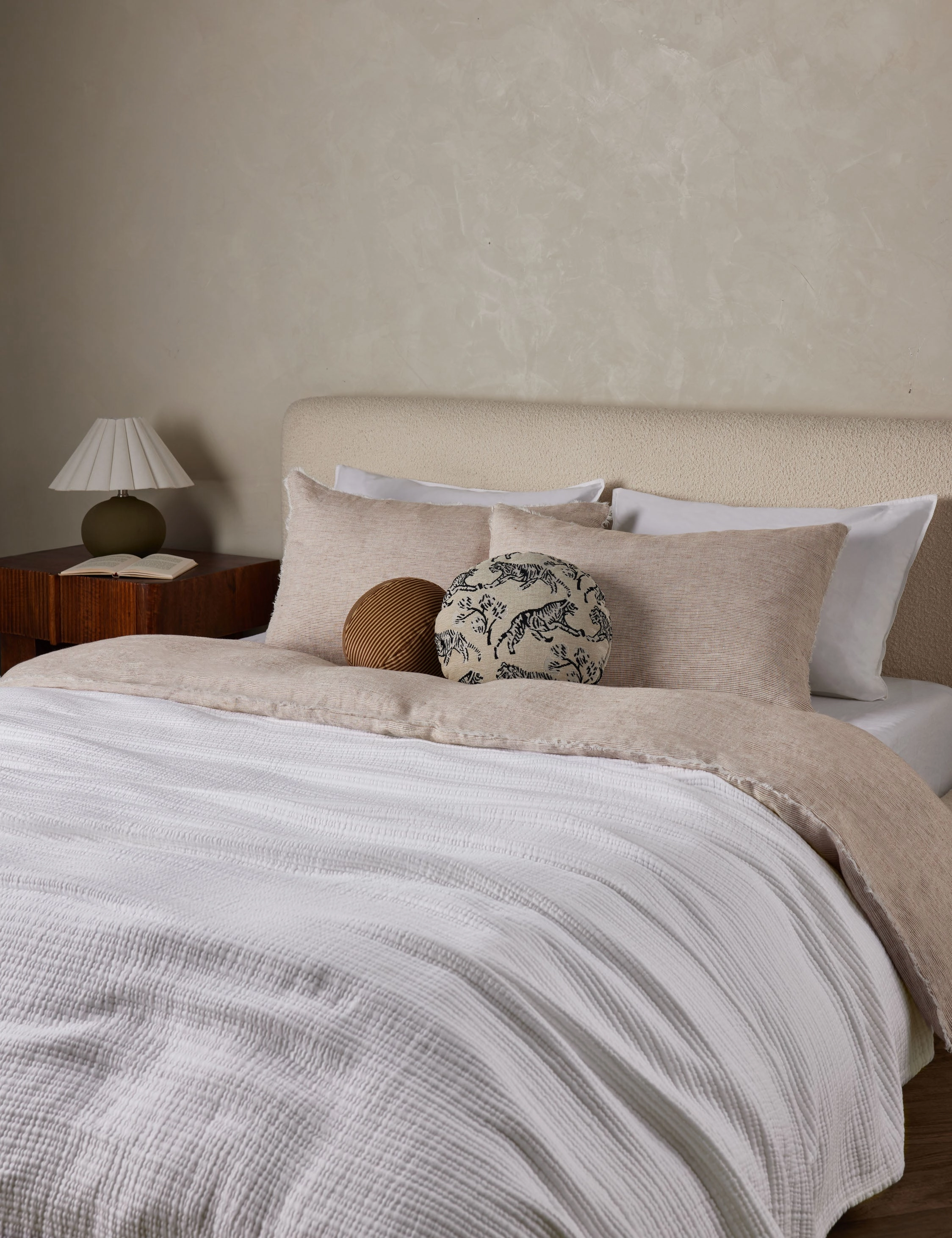 Chatham Cotton Matelasse Coverlet by Pom Pom at Home