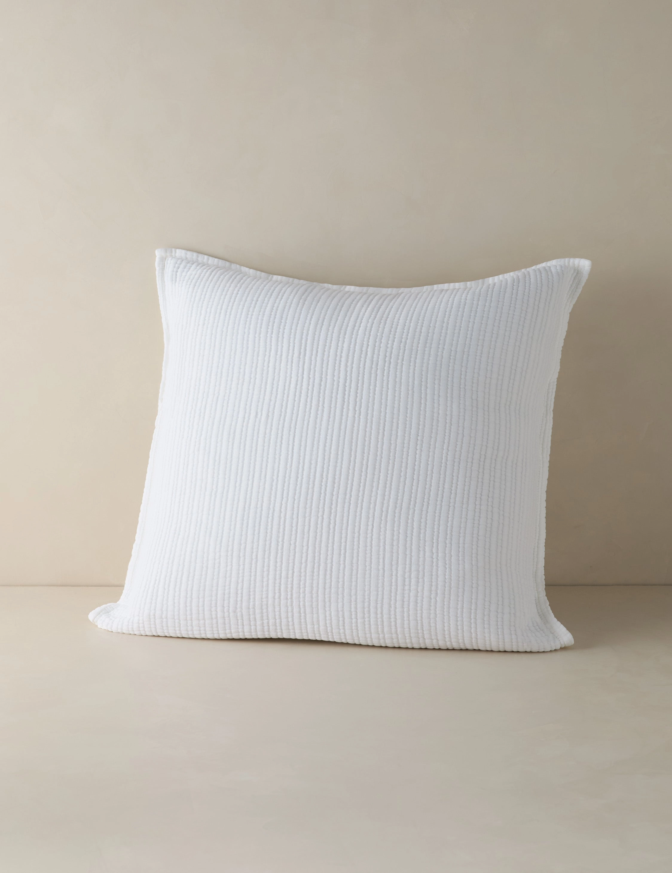 Chatham Cotton Matelasse Euro Sham by Pom Pom at Home