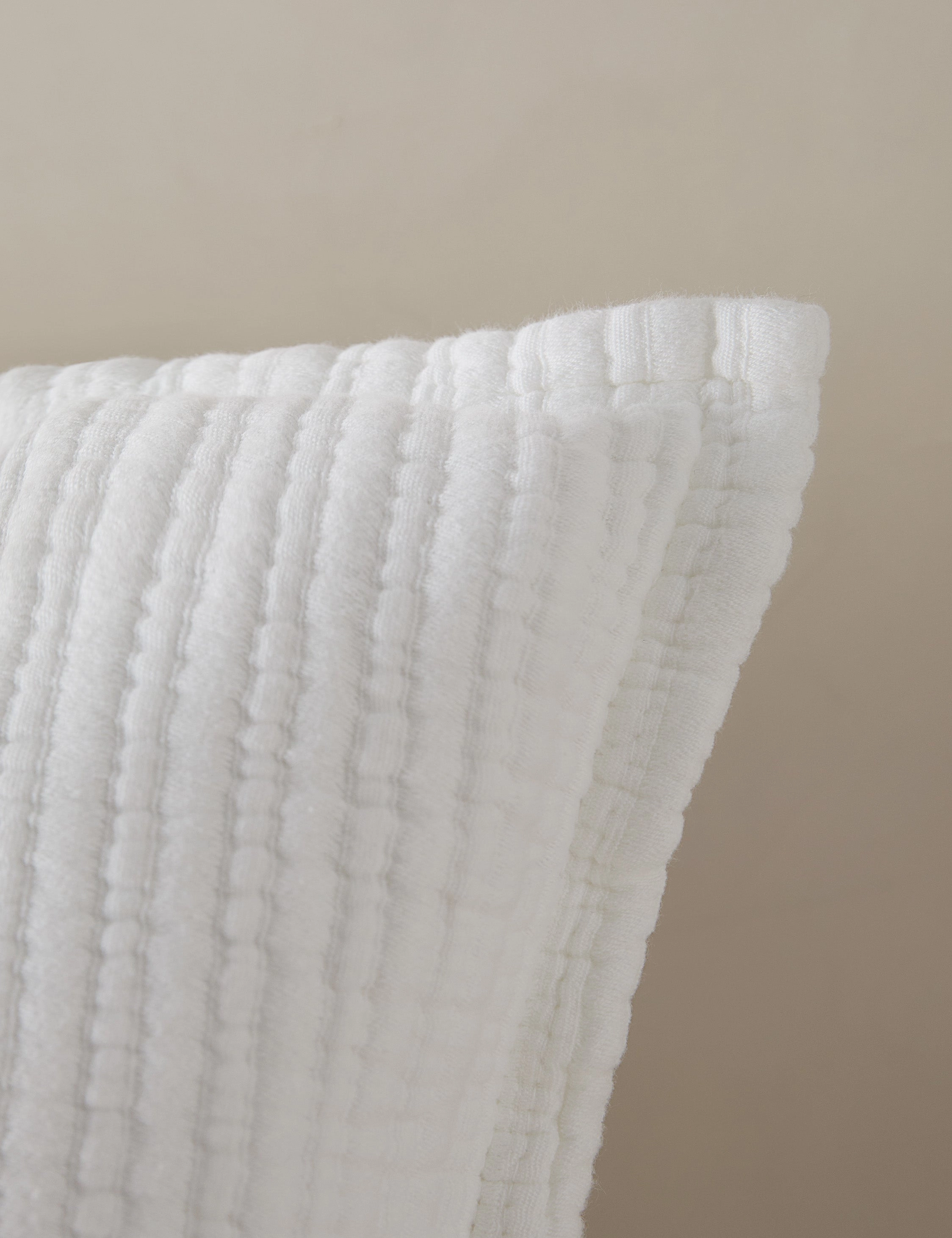 Chatham Cotton Matelasse Euro Sham by Pom Pom at Home