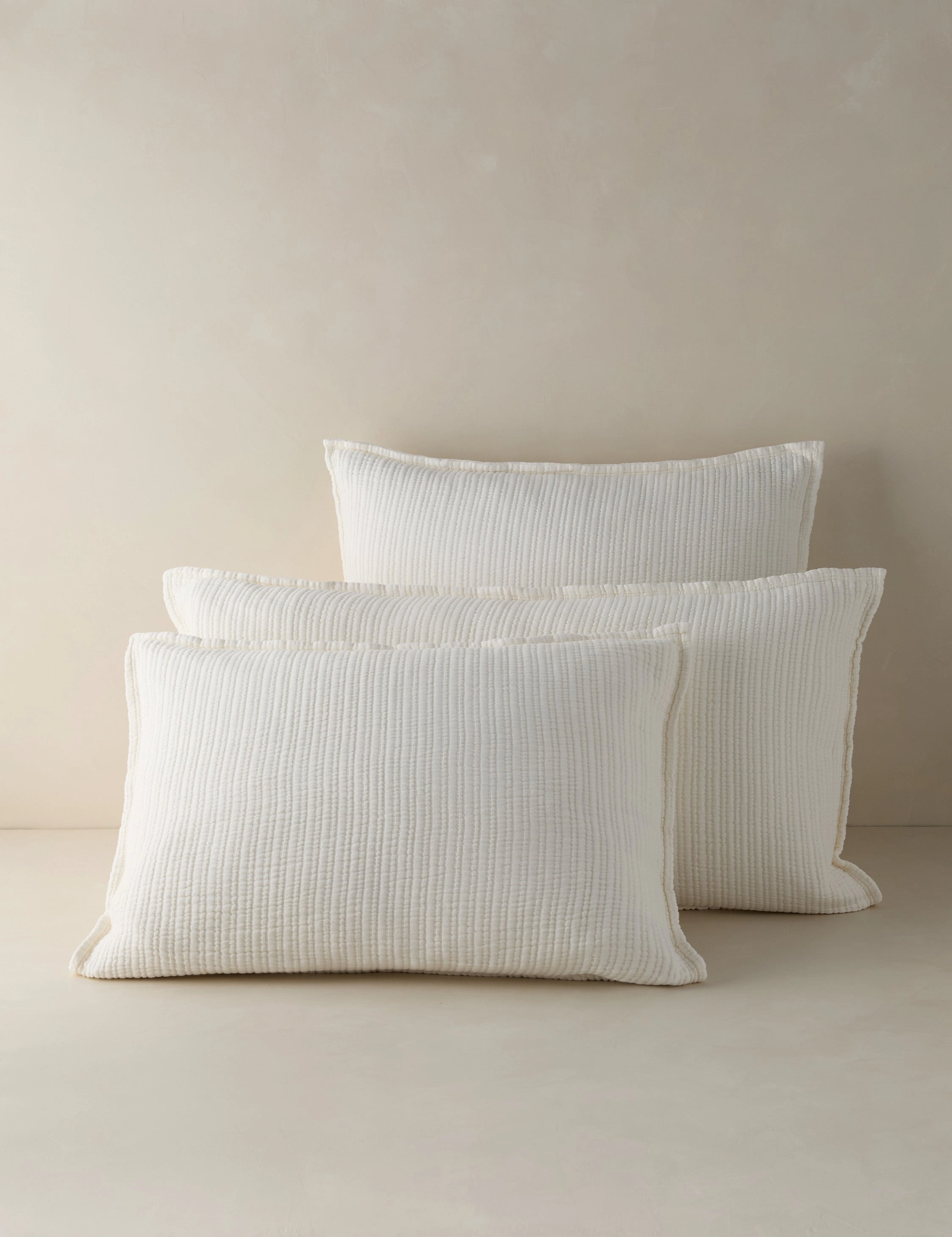 Chatham Cotton Matelasse Euro Sham by Pom Pom at Home