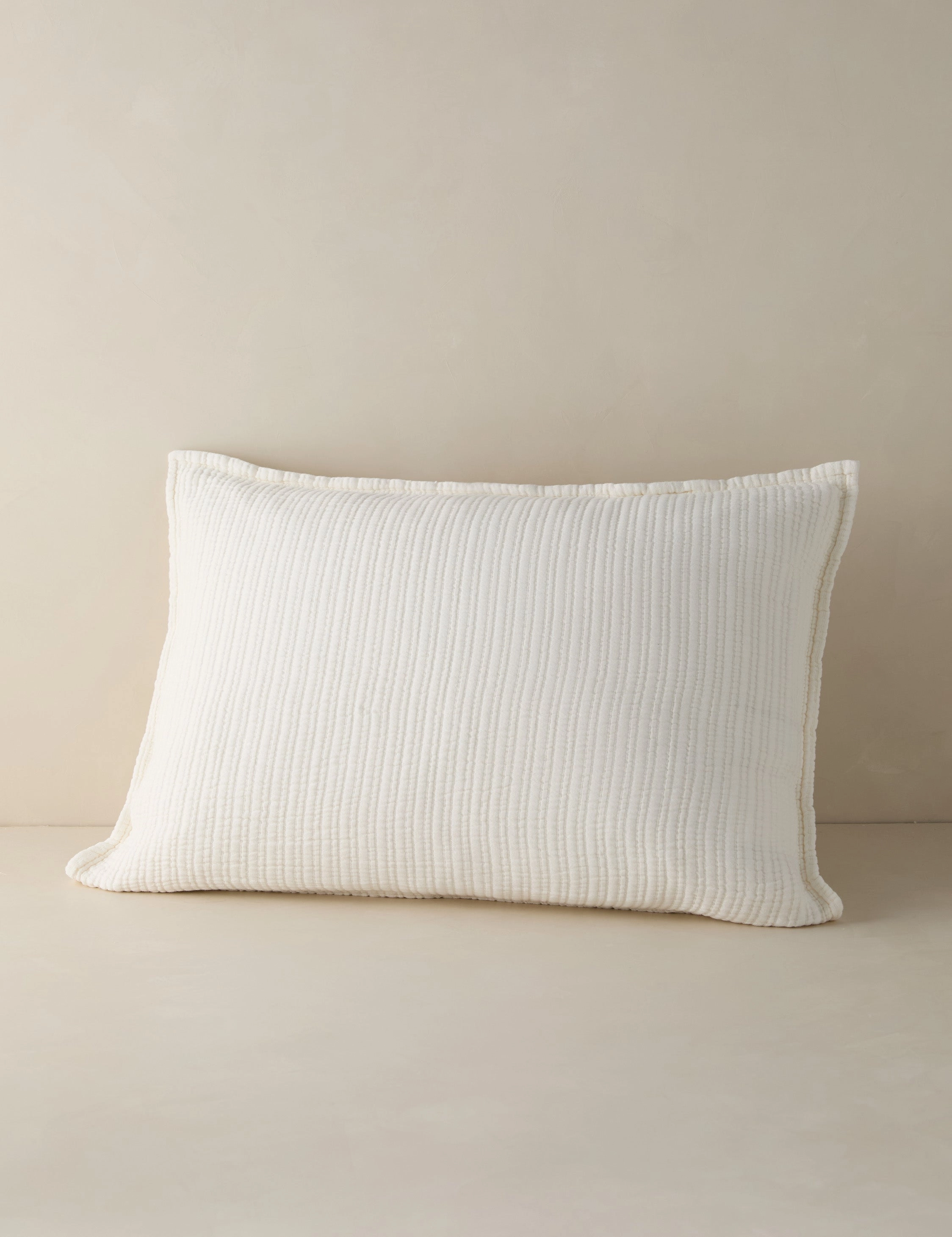 Chatham Cotton Matelasse Sham by Pom Pom at Home