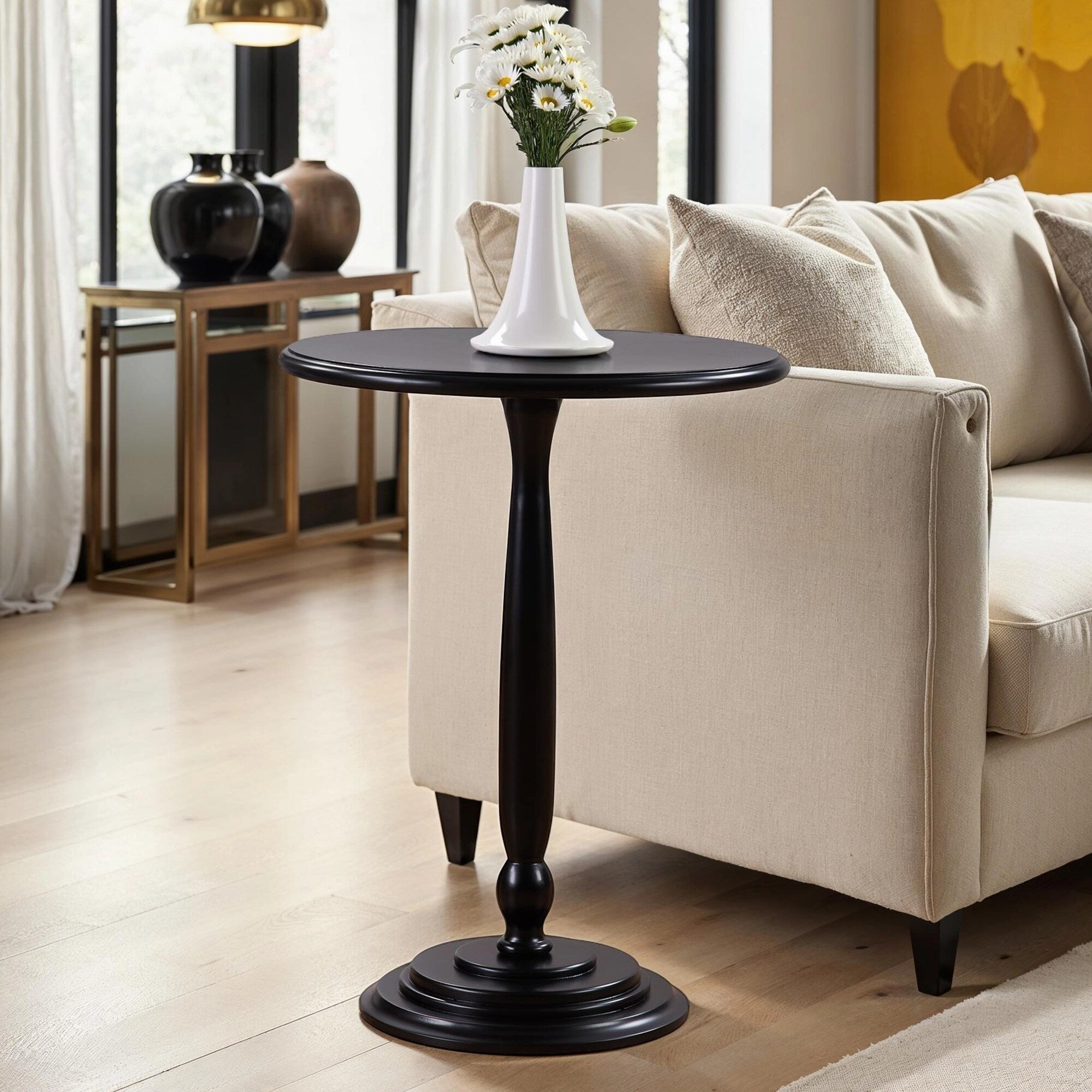 Convenience Concepts Classic Accents Amelia Spindle Table