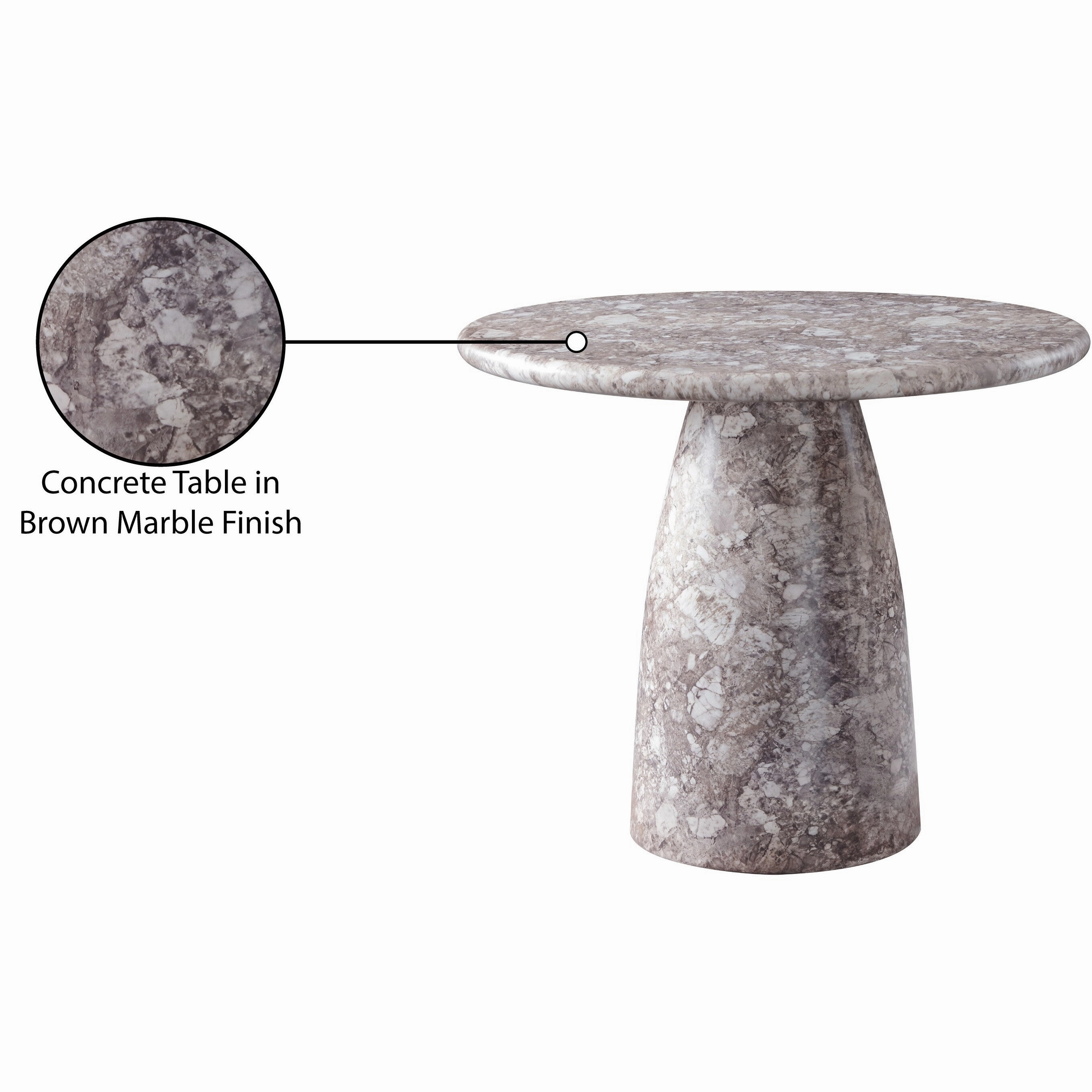 Cosenza 36 Finished Indoor/Outdoor Dining Table