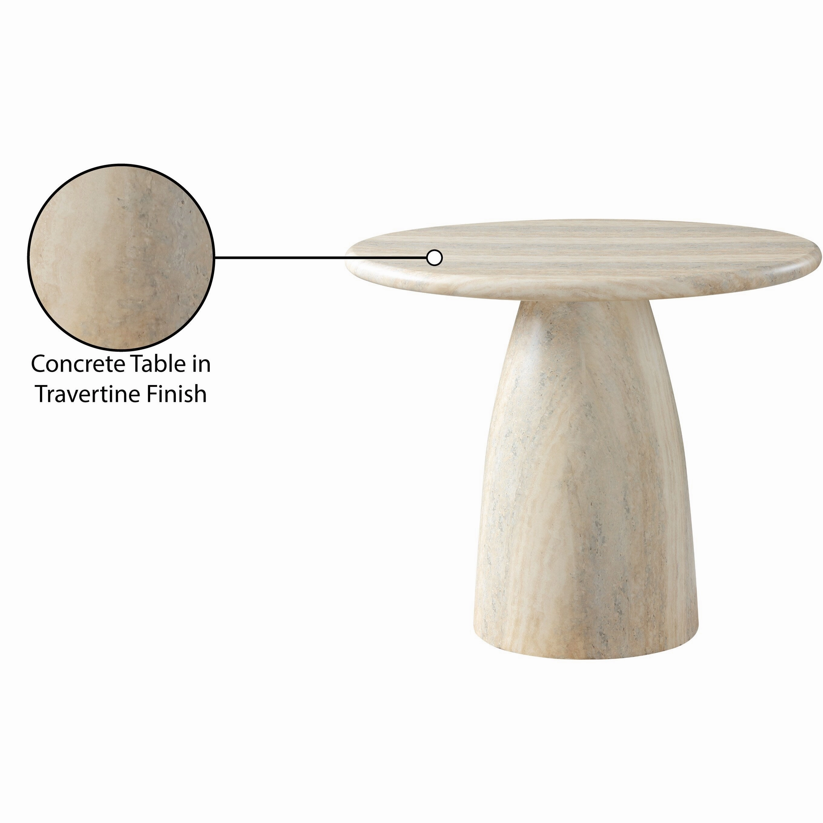 Cosenza 36 Finished Indoor/Outdoor Dining Table