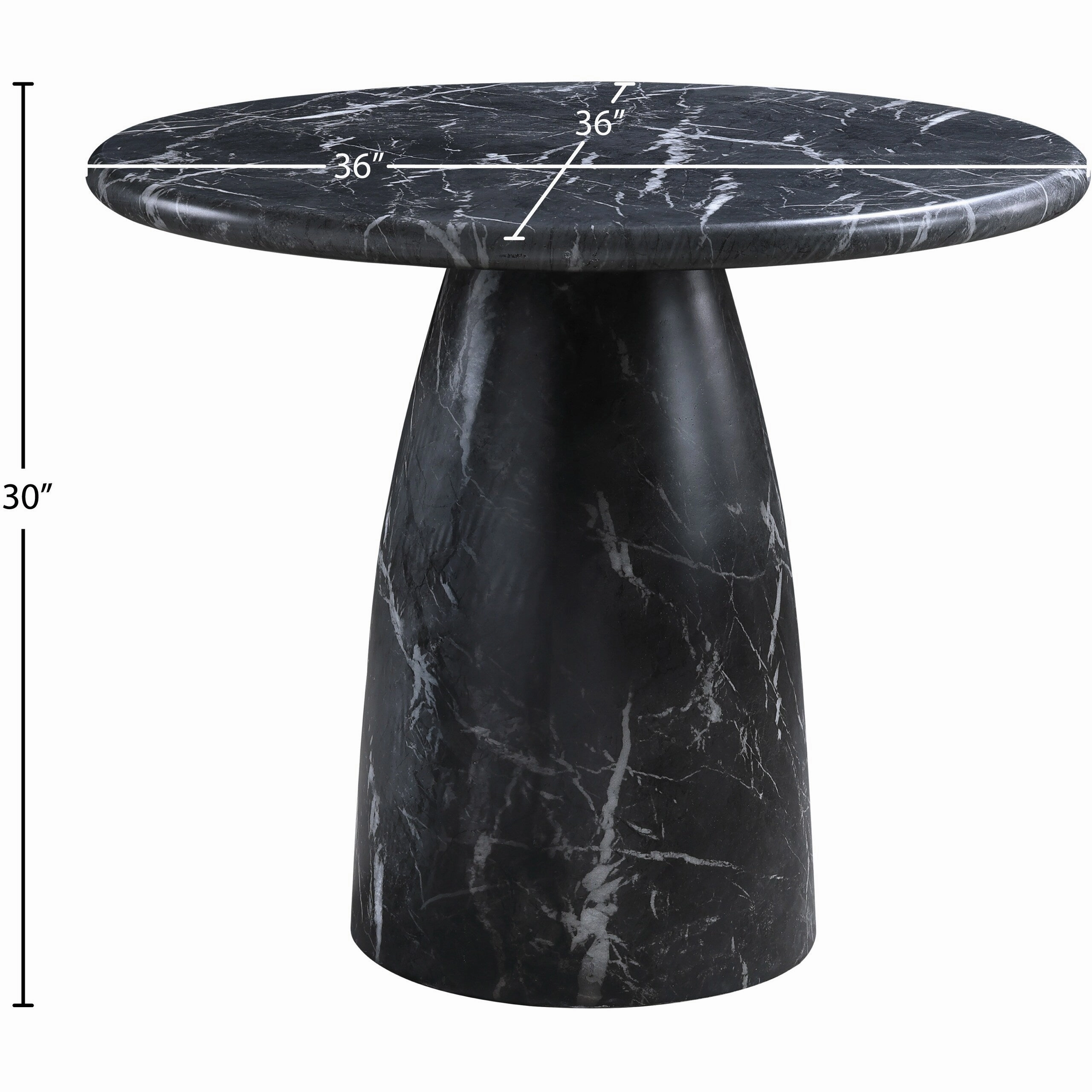 Cosenza 36 Finished Indoor/Outdoor Dining Table