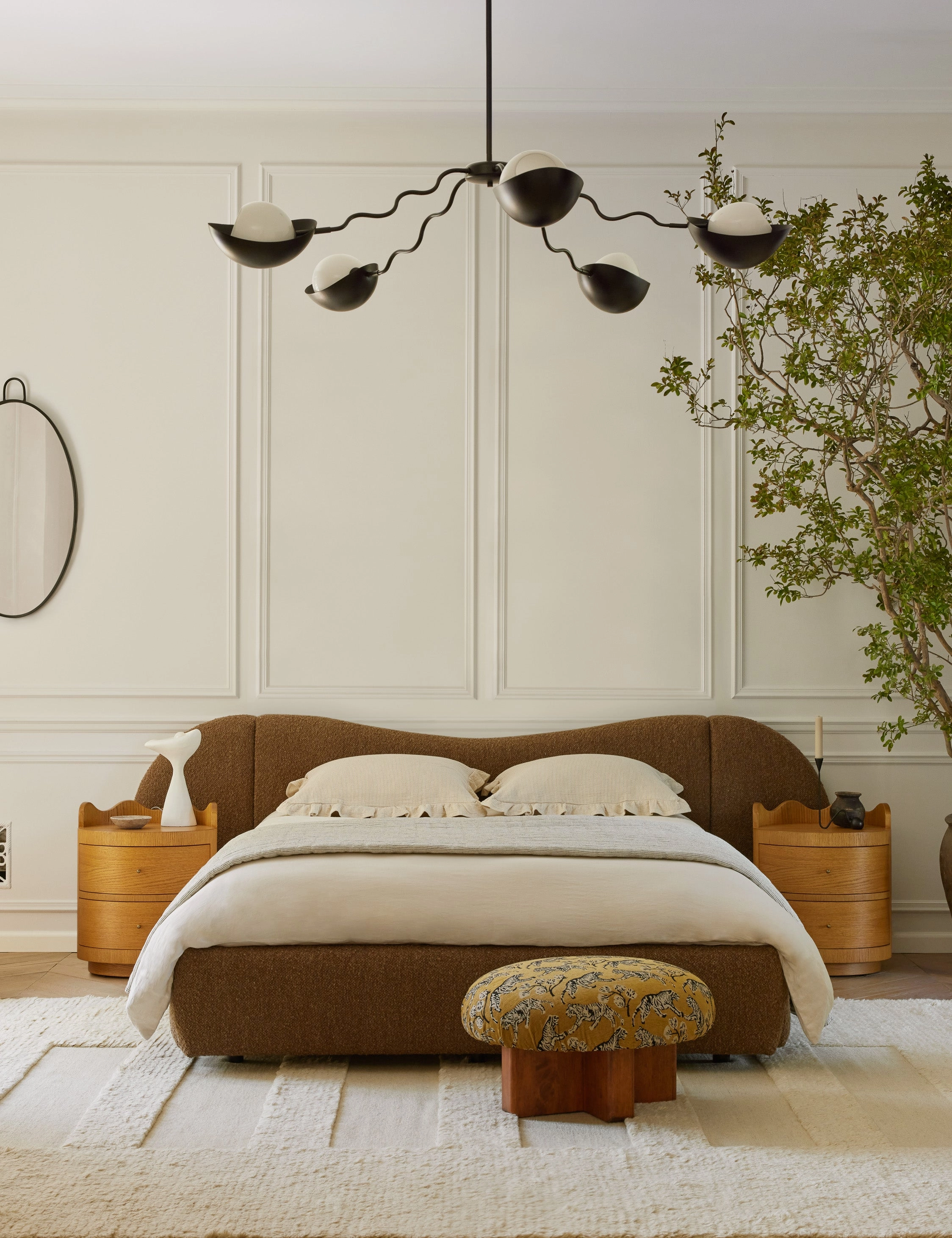 Dashell Ottoman by Sarah Sherman Samuel