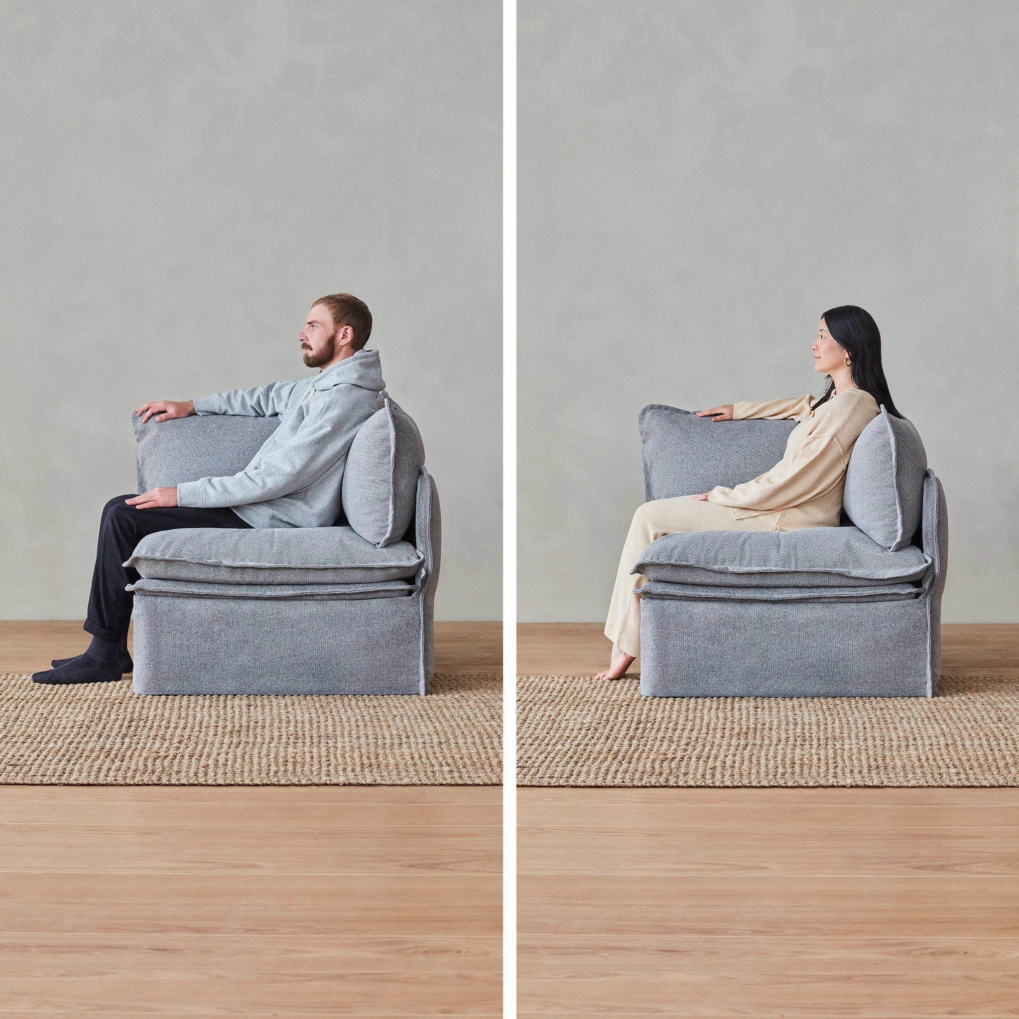 Elevate Comfort Layer for 6-Seater U-Sectional in Coco