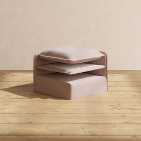 Elevate Comfort Layer for 7-Seater Corner Sectional   Bench Ottoman in Sakura