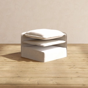 Elevate Comfort Layer for 7-Seater U-Sectional   Bench Ottoman in Mist