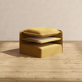 Elevate Comfort Layer Set for 2-Seater | Luxury Velvet in Toffee
