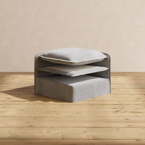 Elevate Comfort Layer Set for 4-Seater | Plush Weave in Ash