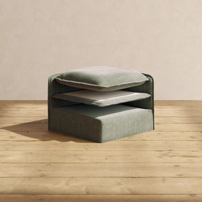 Elevate Comfort Layer Set for 4-Seater U-Sectional | Heirloom Velvet in Willow