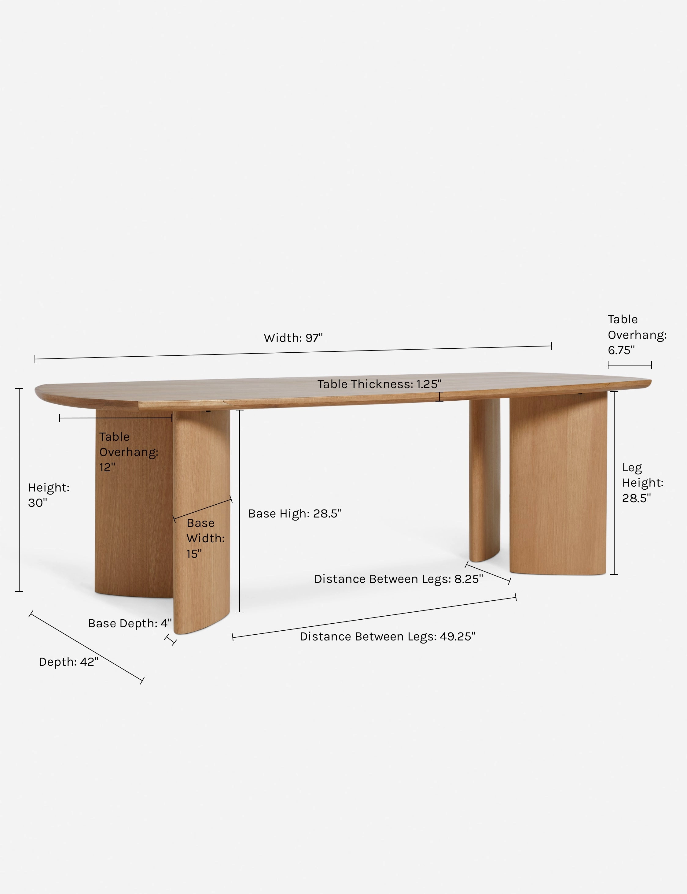 Elle Dining Table by Eny Lee Parker