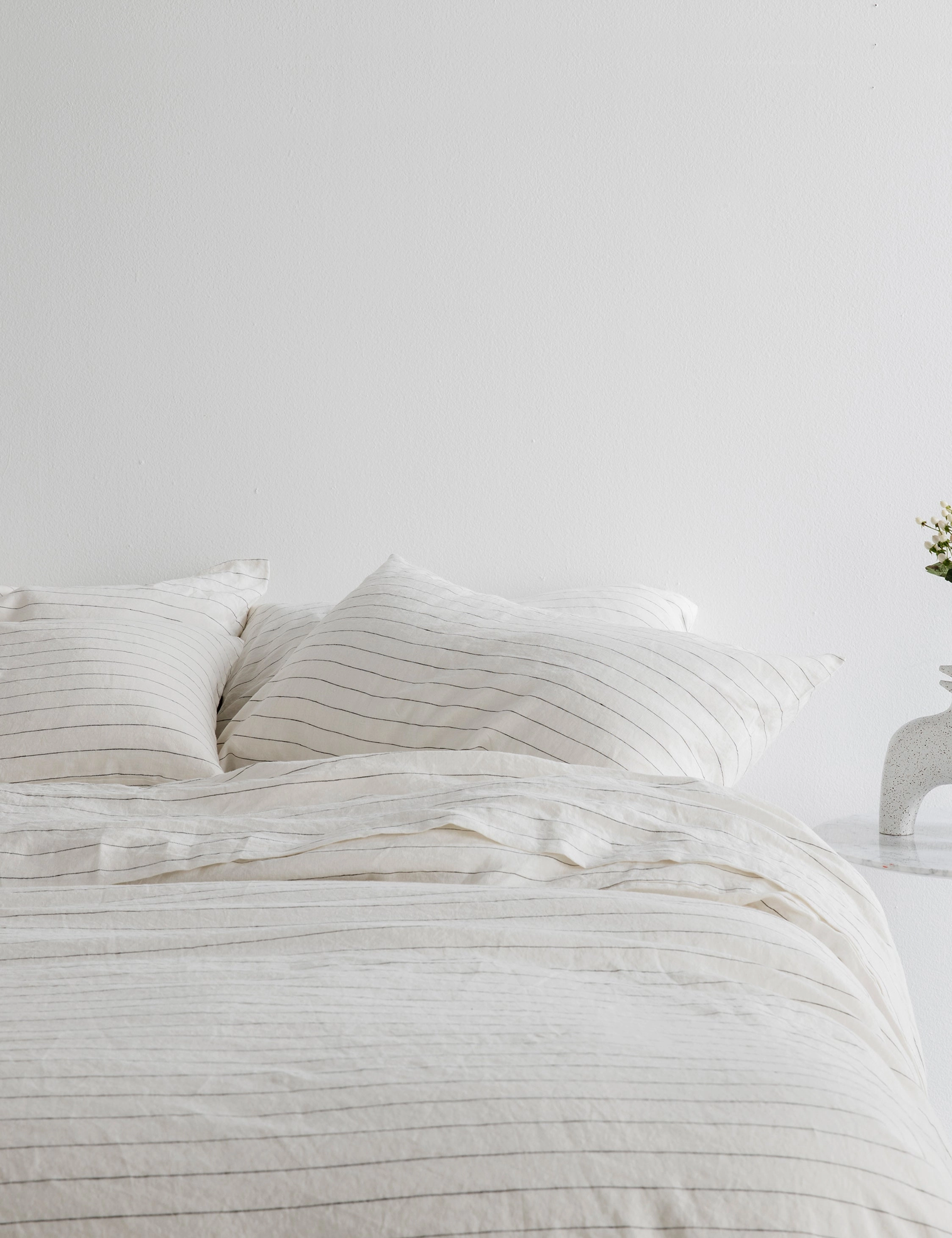 European Flax Linen Duvet Set by Cultiver