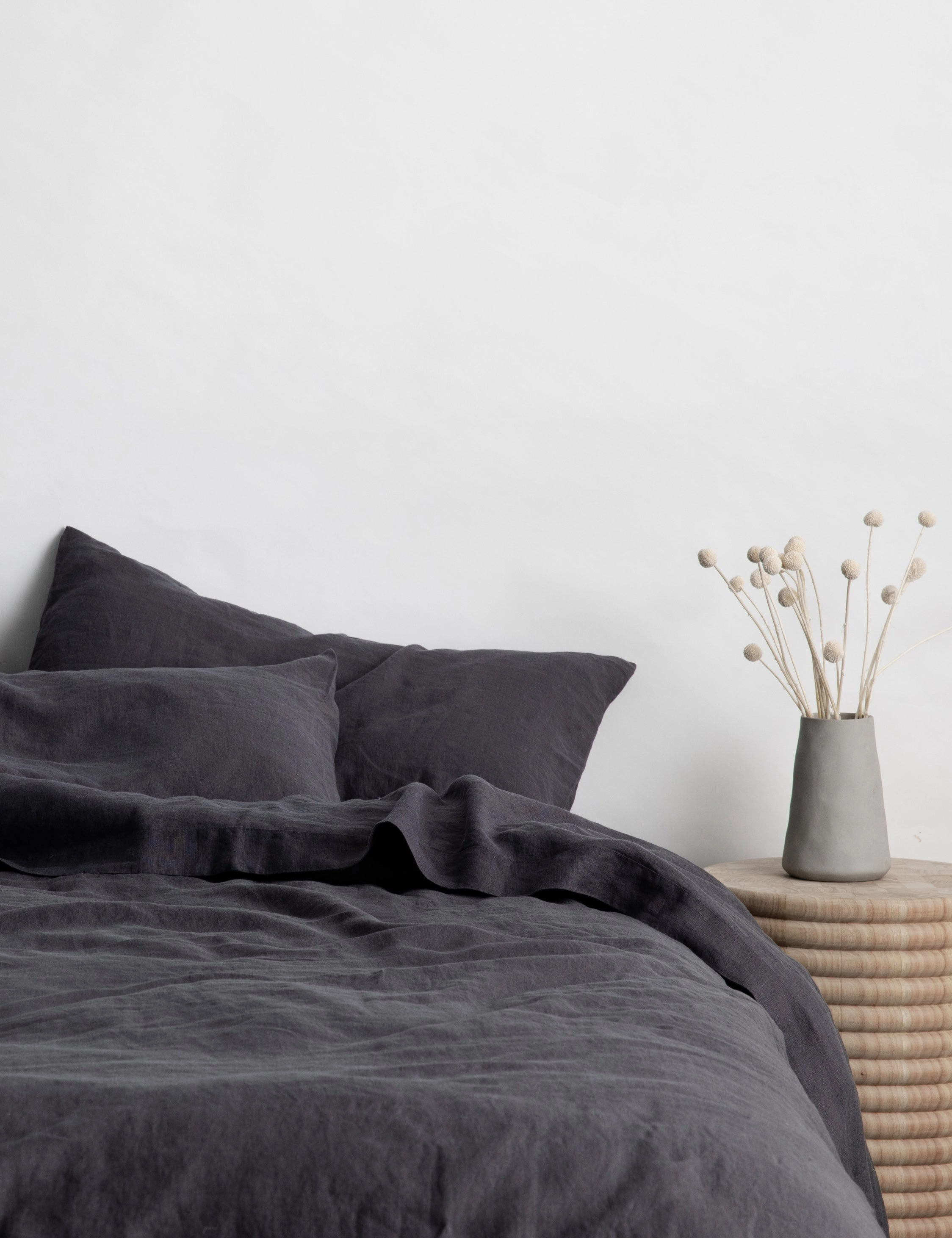 European Flax Linen Duvet Set by Cultiver