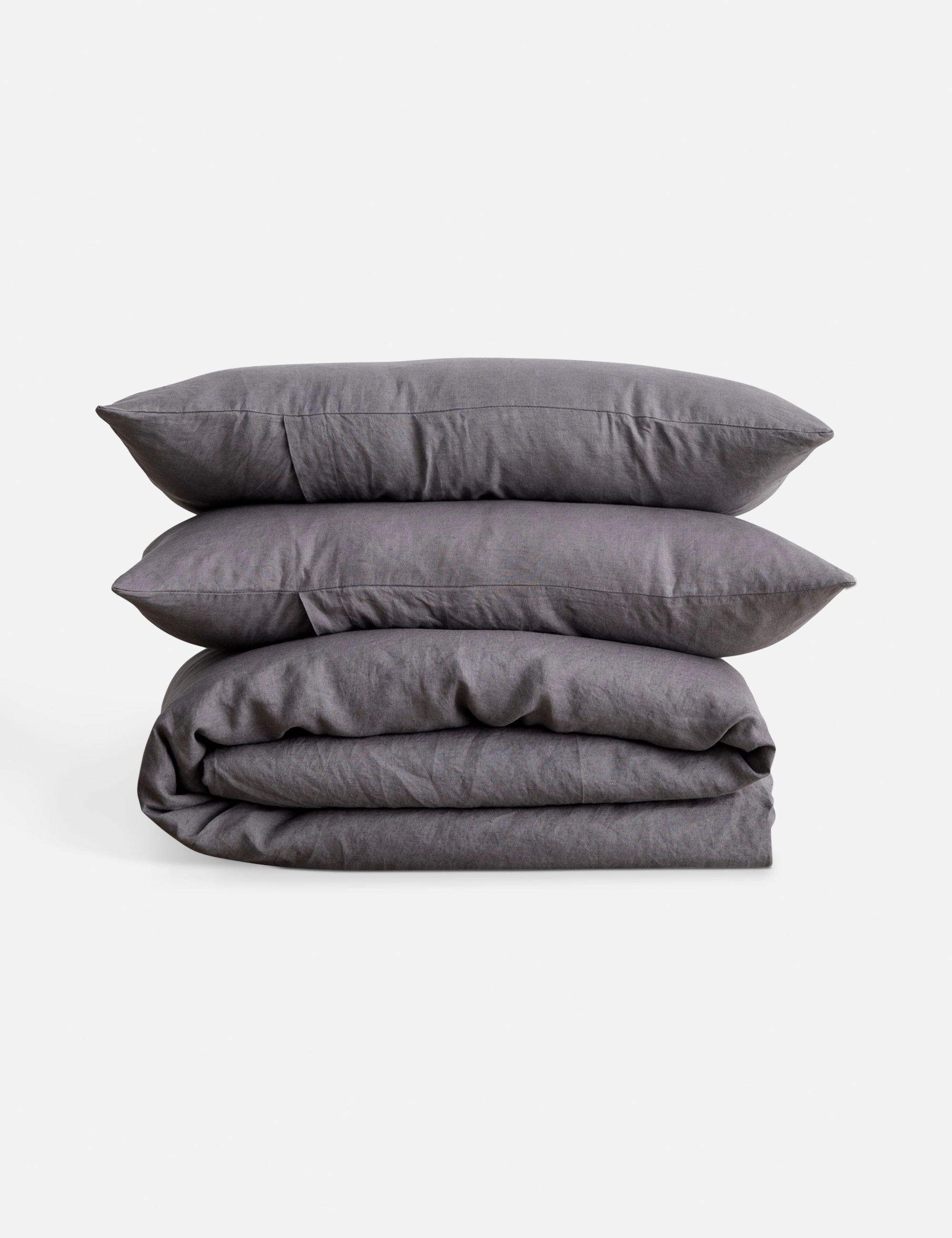 European Flax Linen Duvet Set by Cultiver