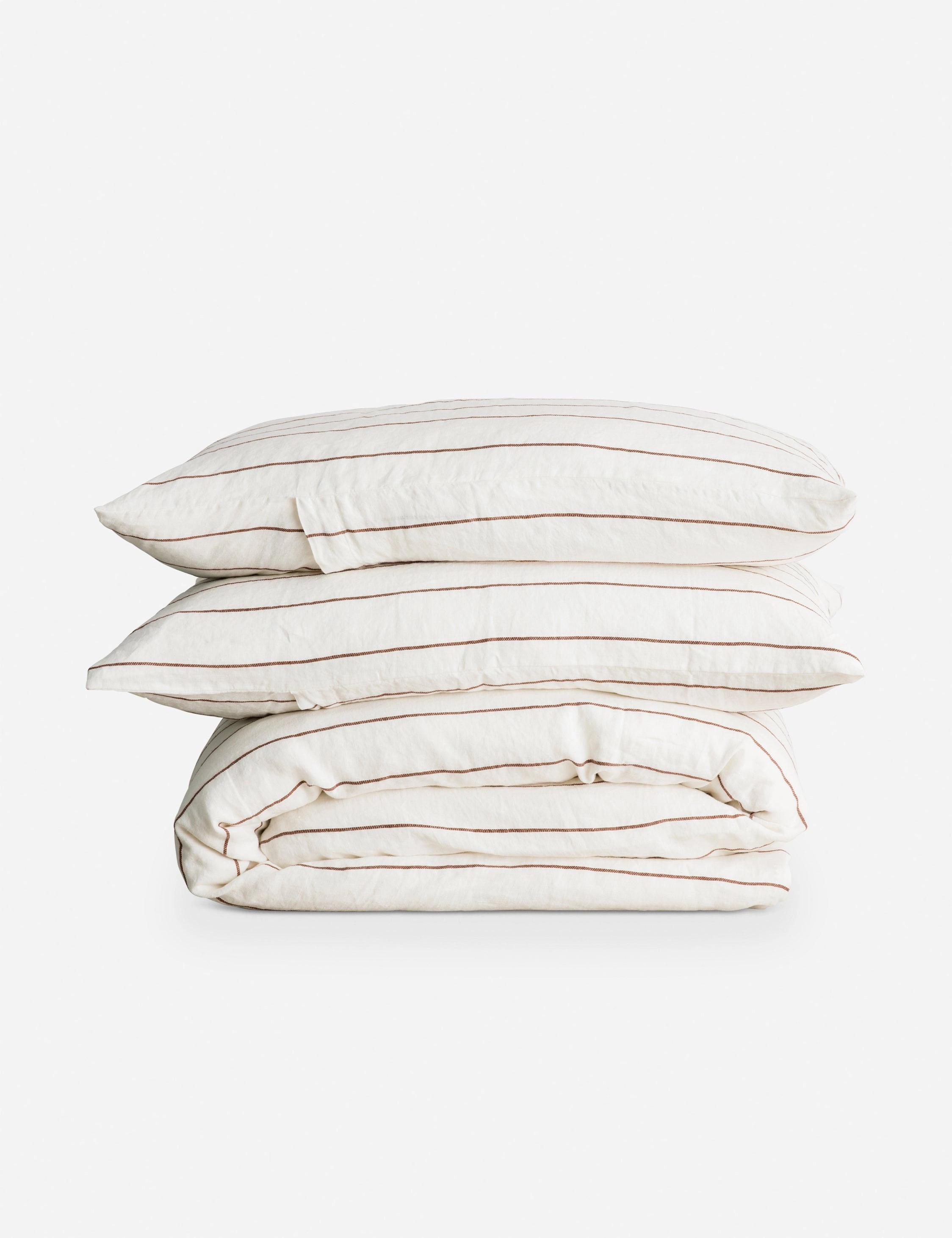 European Flax Linen Duvet Set by Cultiver
