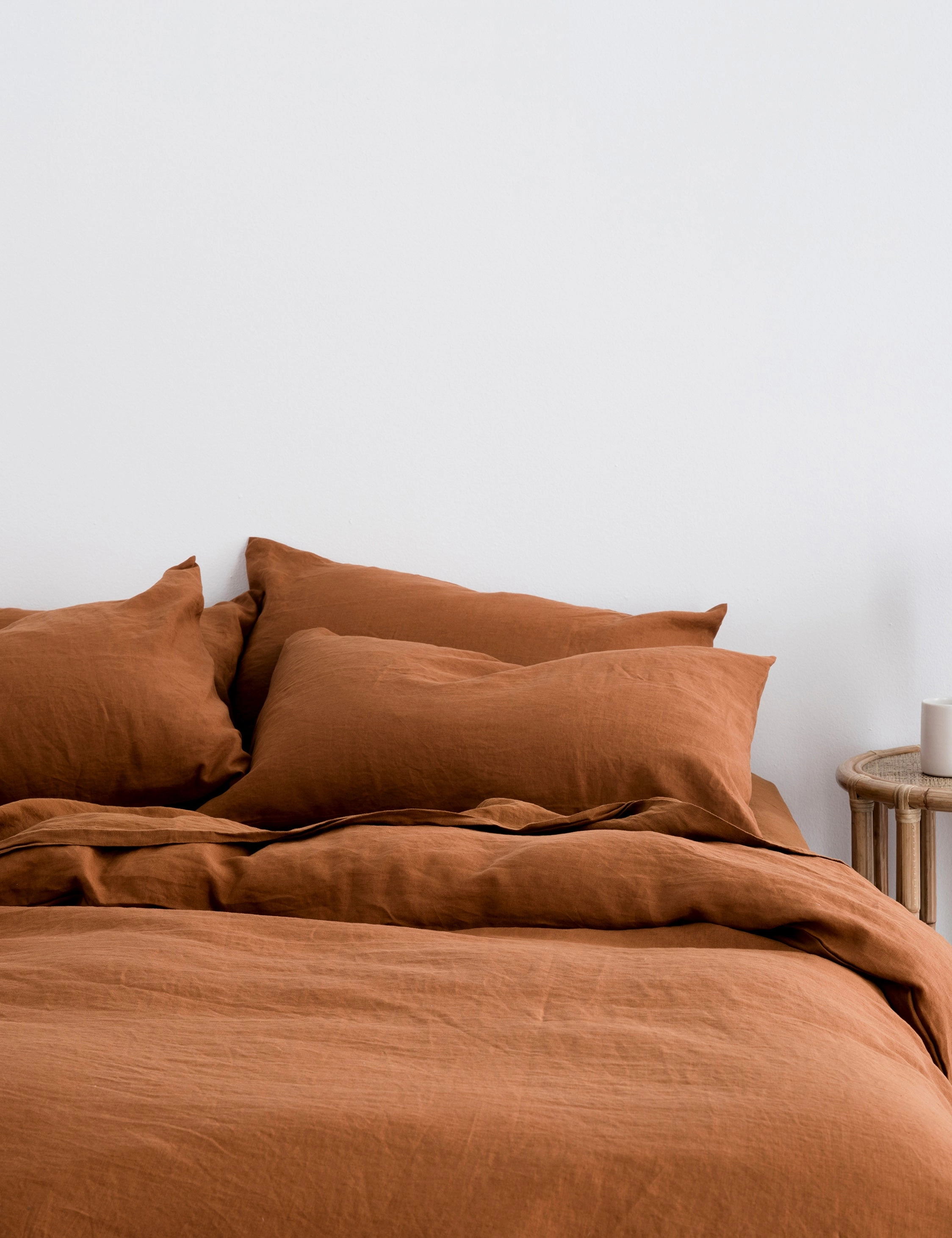 European Flax Linen Duvet Set by Cultiver
