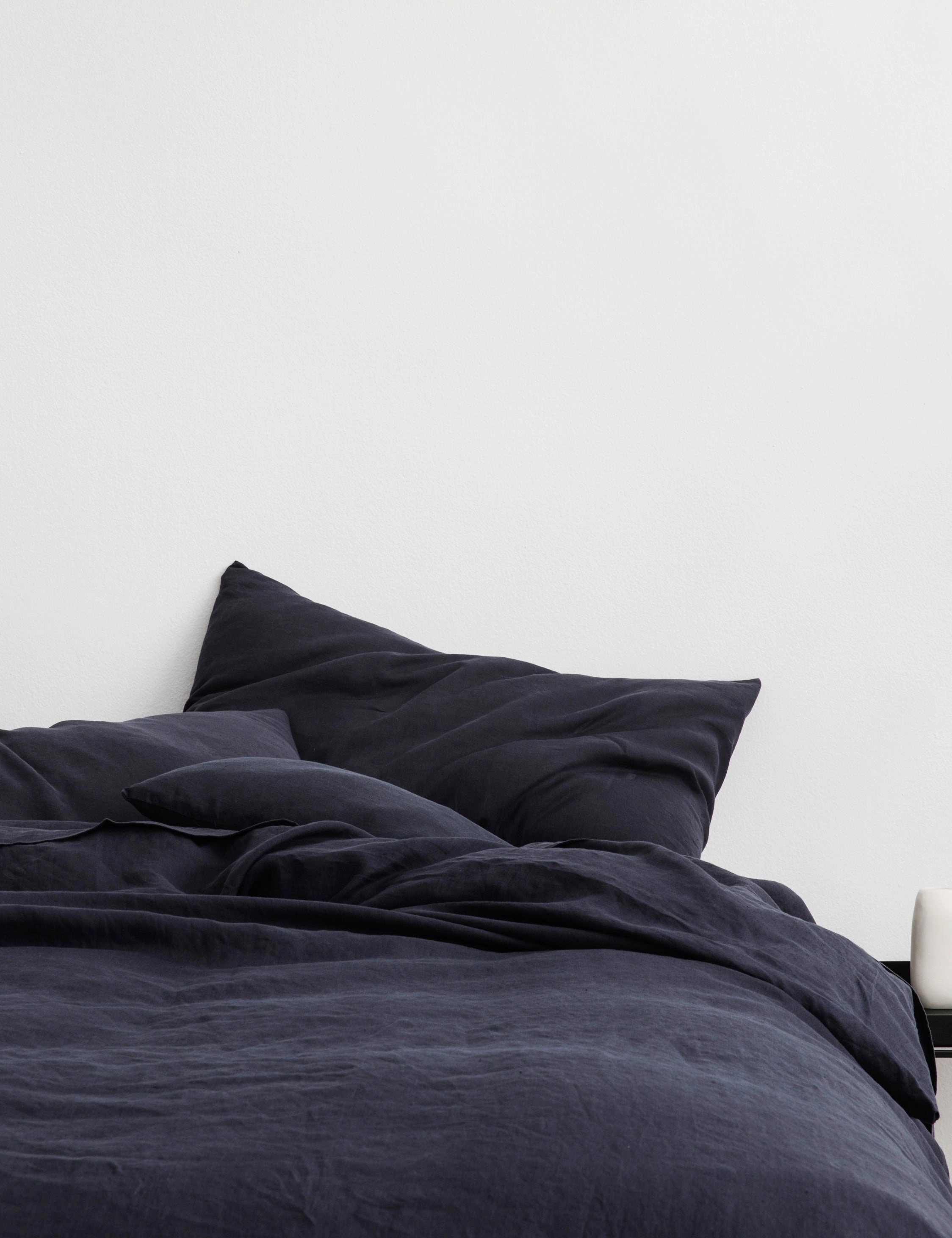 European Flax Linen Duvet Set by Cultiver