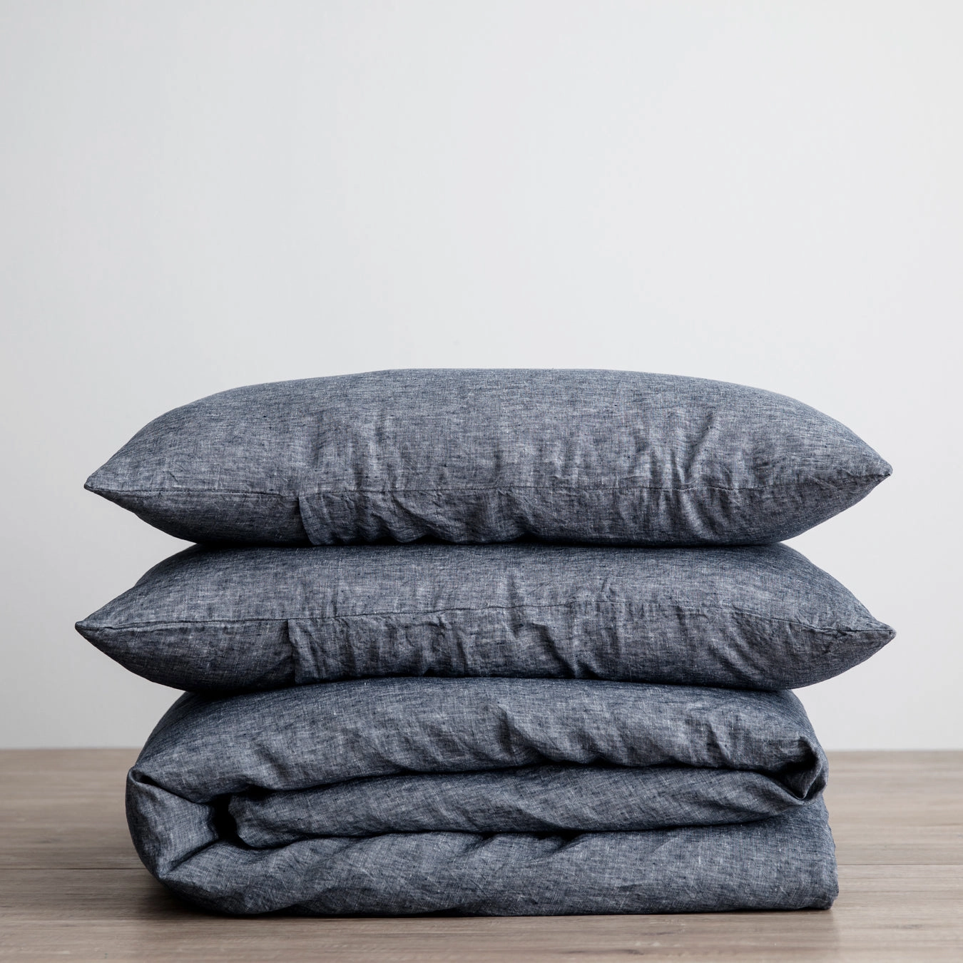 European Flax Linen Duvet Set by Cultiver