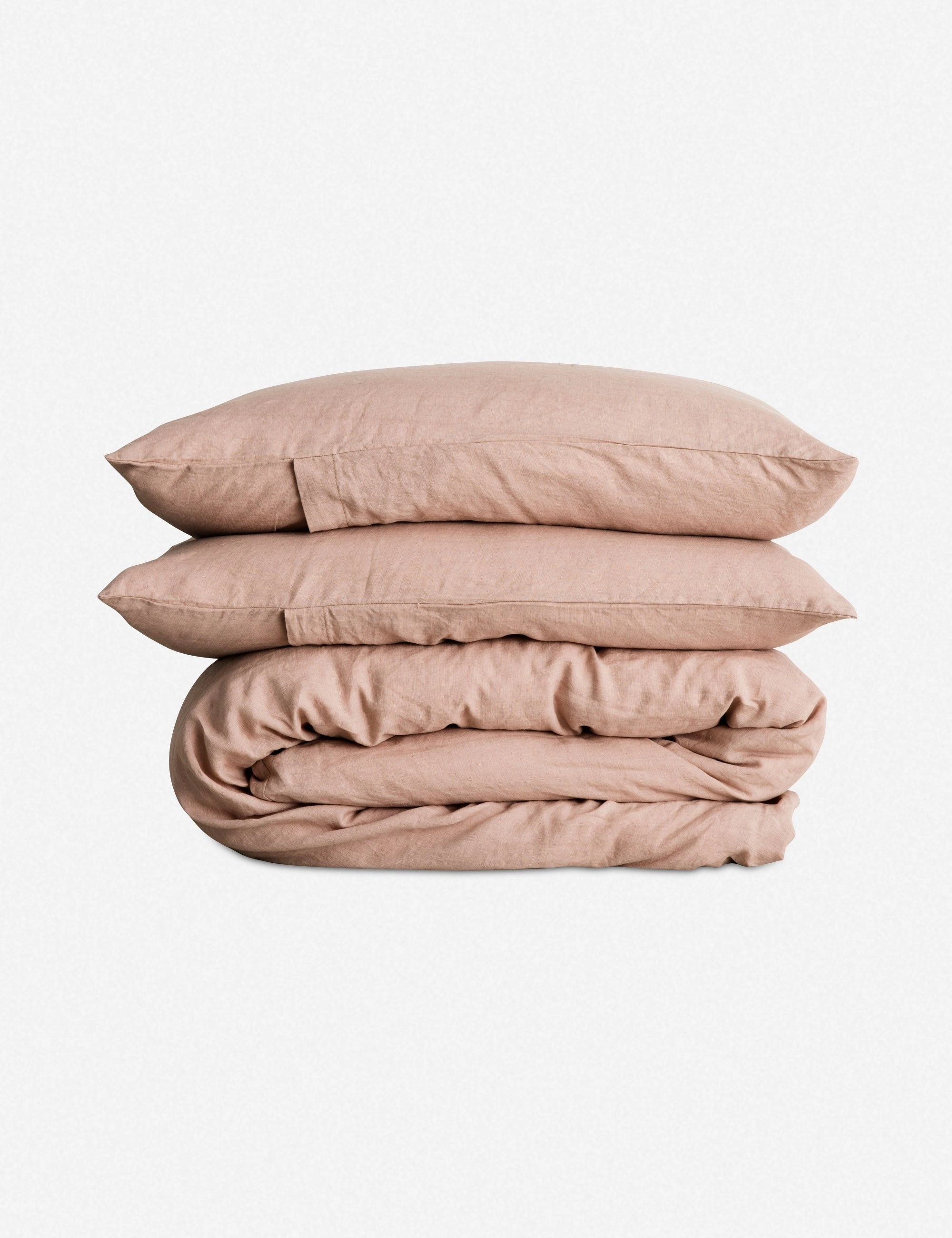 European Flax Linen Duvet Set by Cultiver