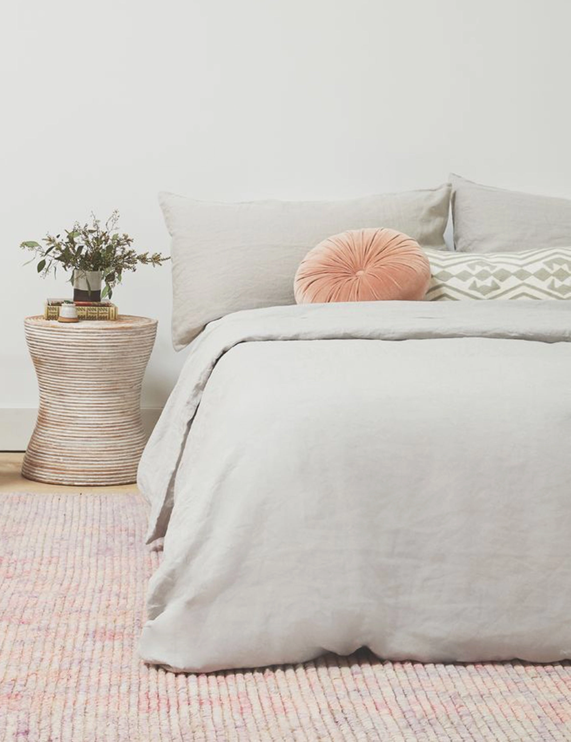 European Flax Linen Duvet Set by Cultiver
