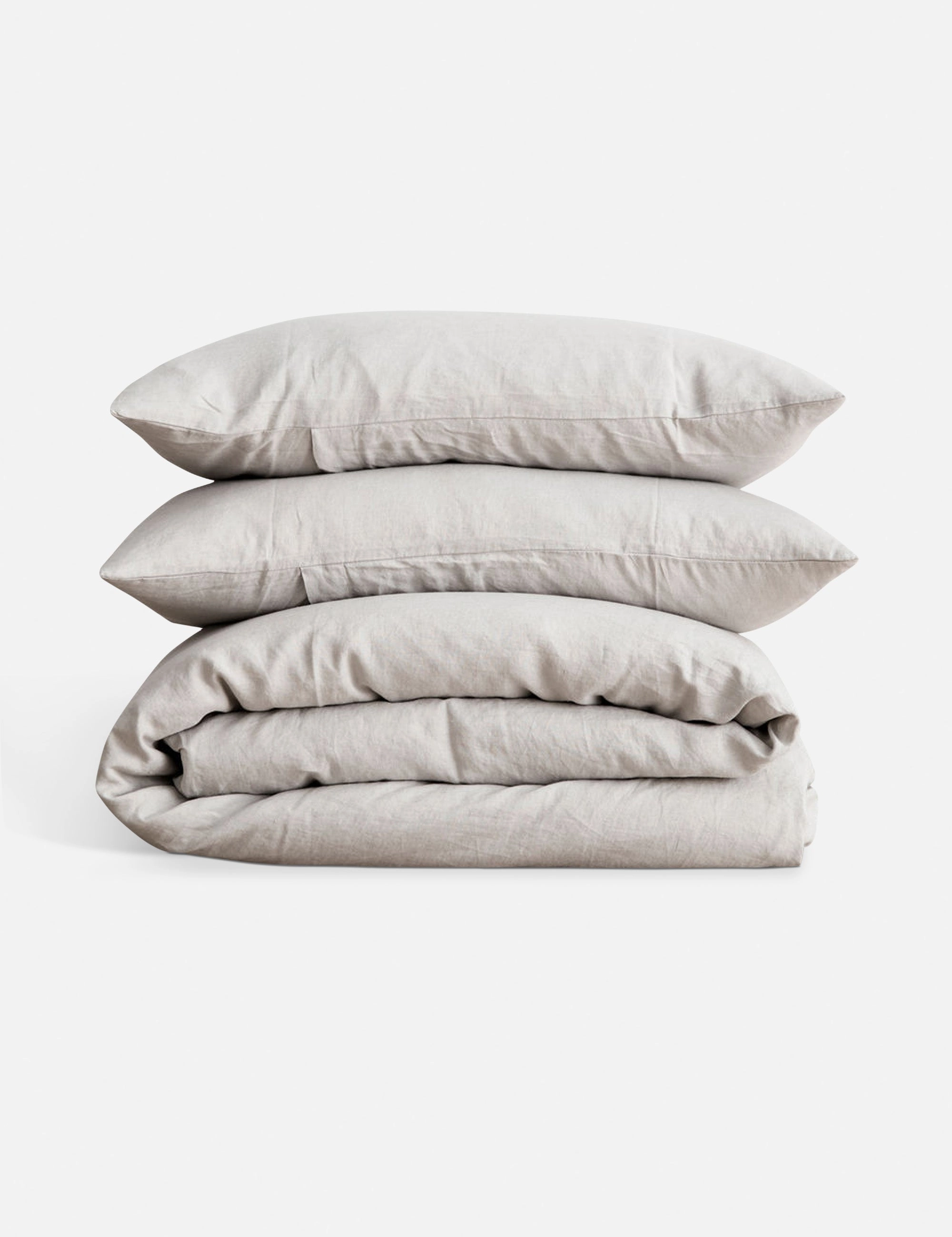 European Flax Linen Duvet Set by Cultiver