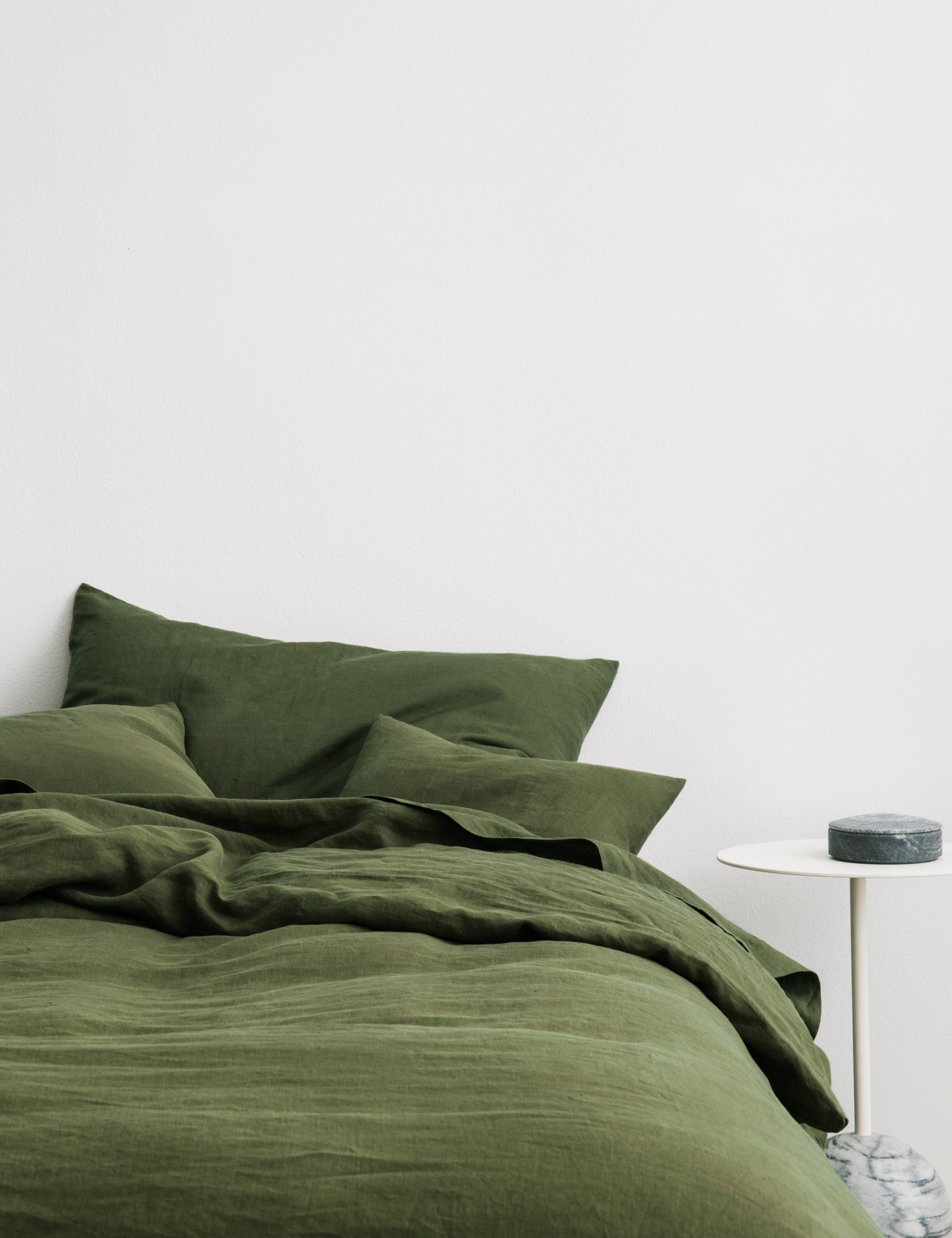 European Flax Linen Duvet Set by Cultiver