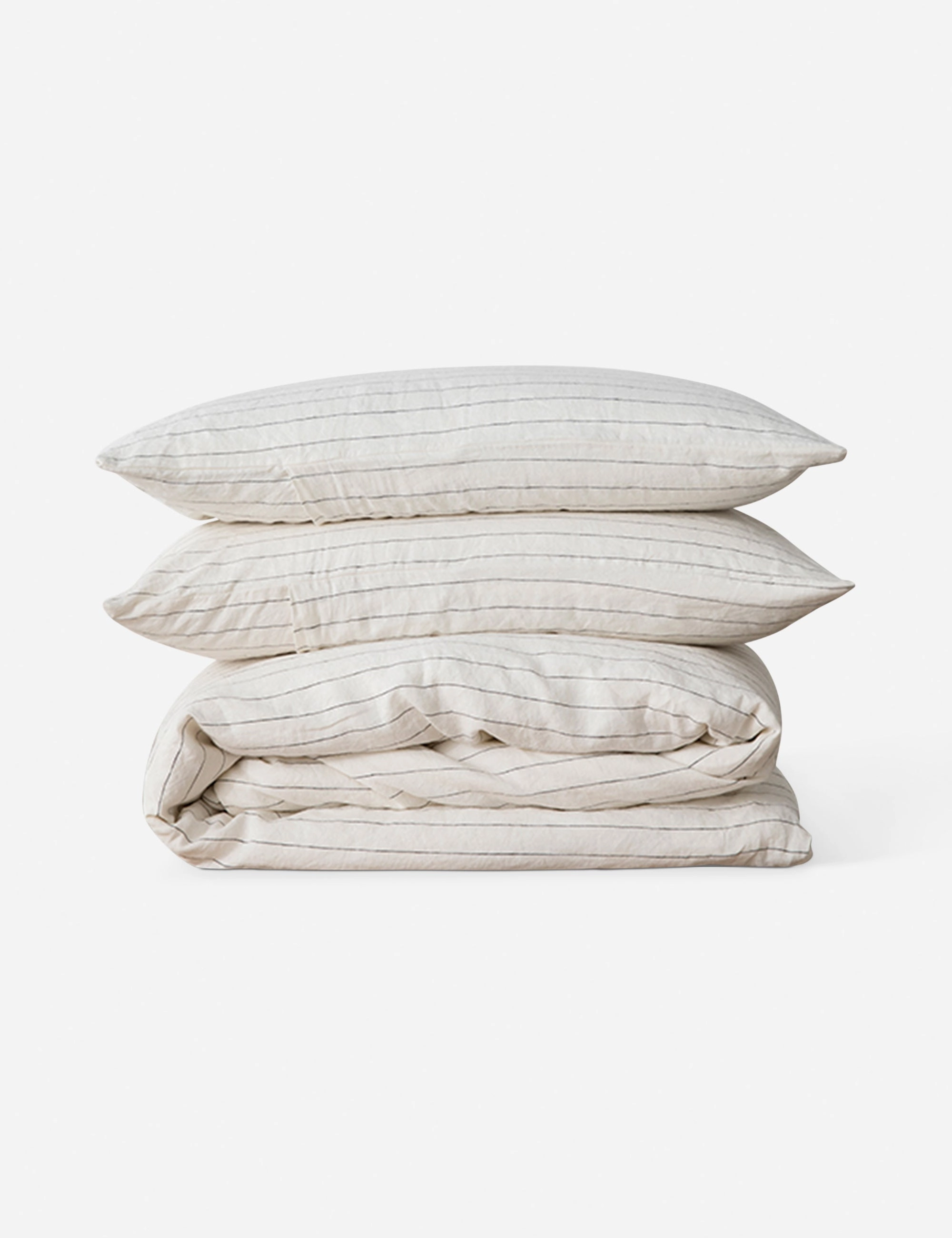 European Flax Linen Duvet Set by Cultiver
