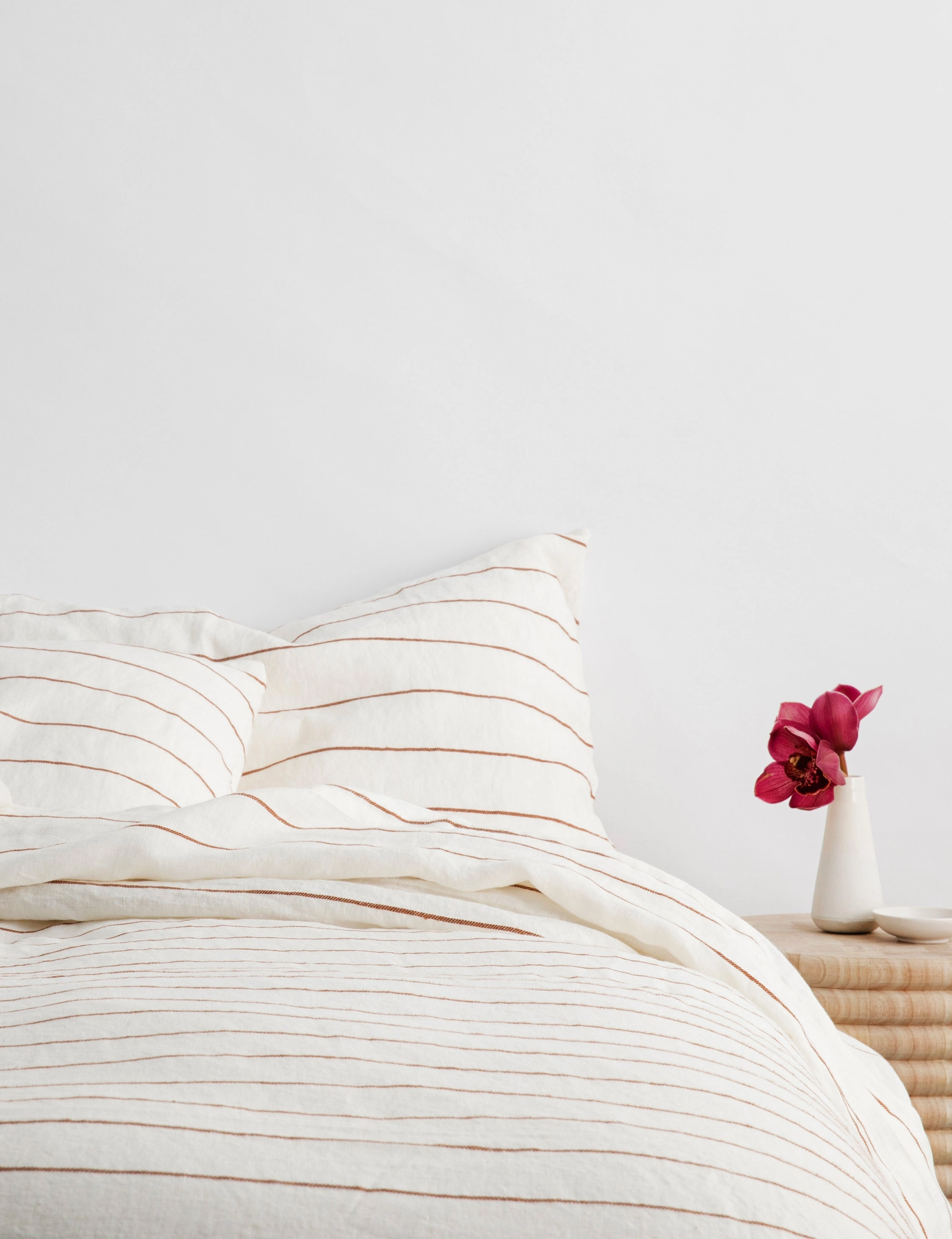 European Flax Linen Duvet Set by Cultiver