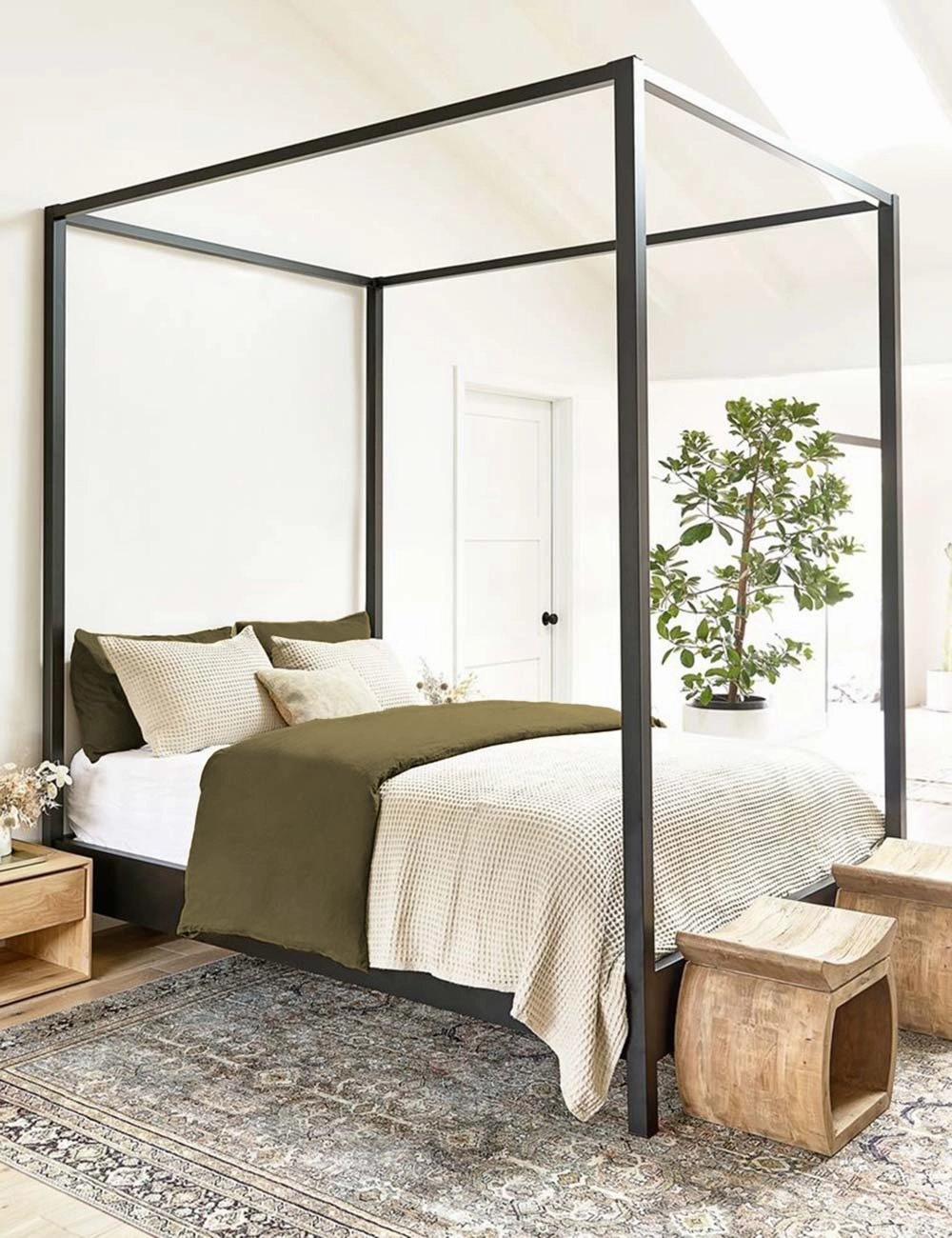 European Flax Linen Duvet Set by Cultiver