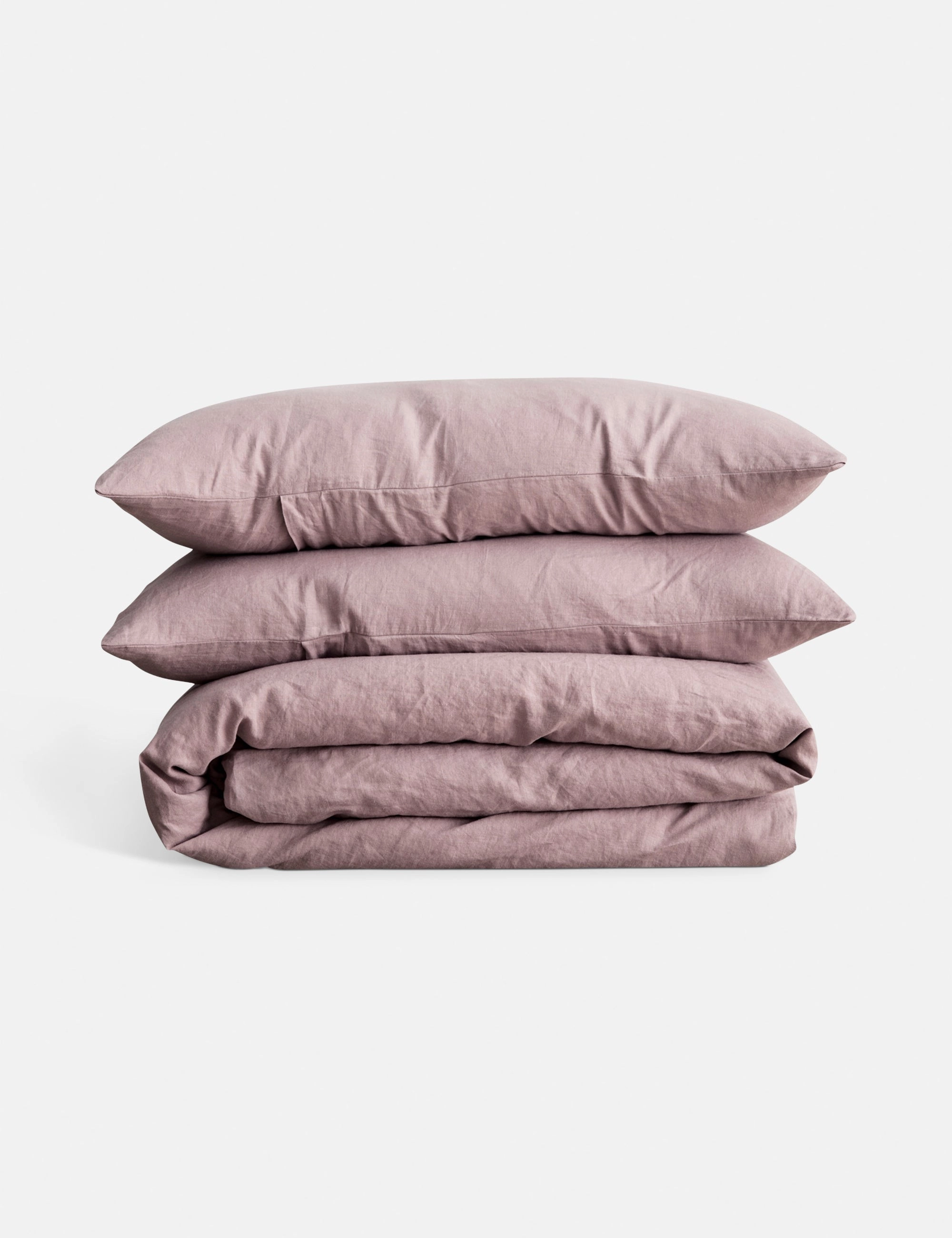 European Flax Linen Duvet Set by Cultiver