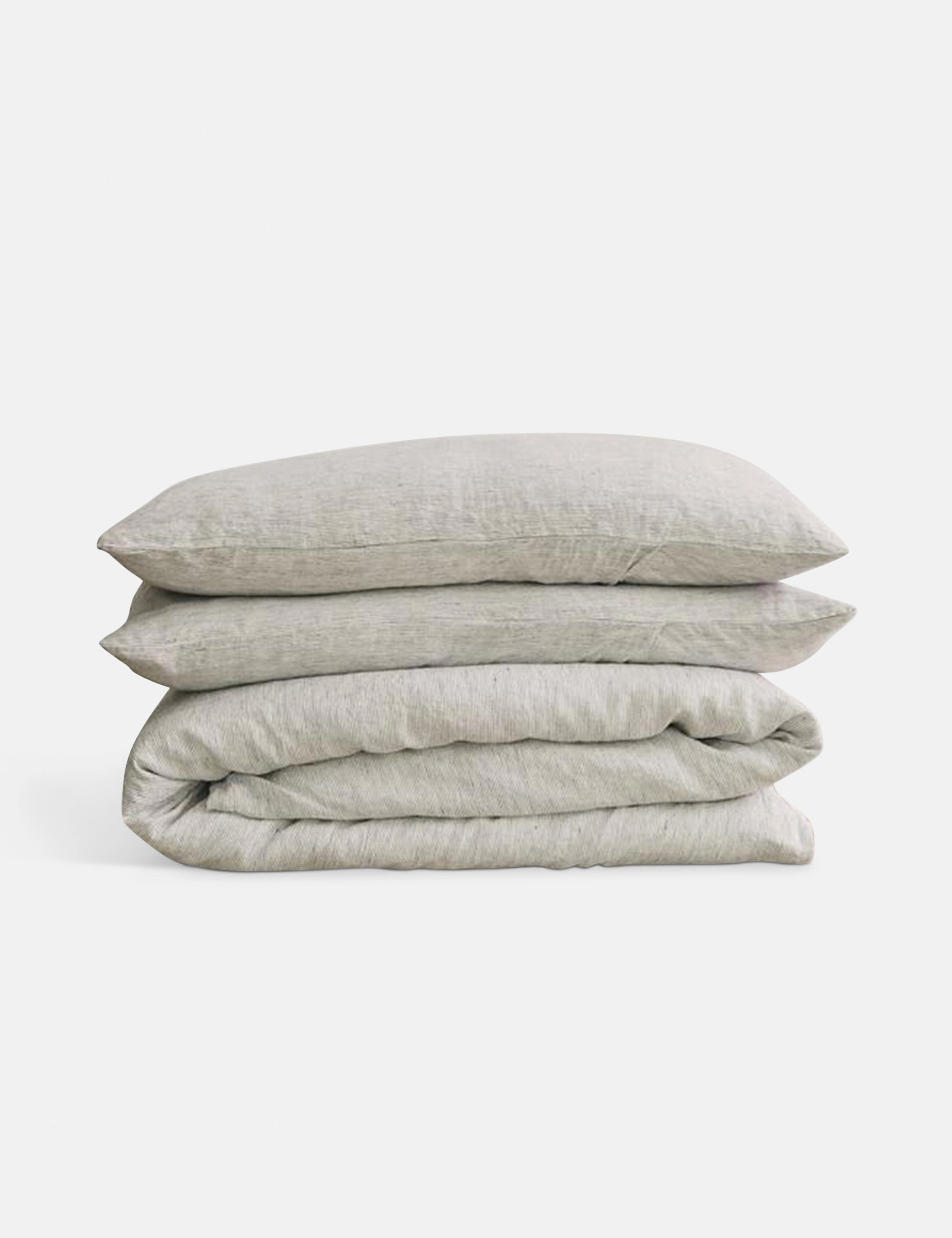 European Flax Linen Duvet Set by Cultiver