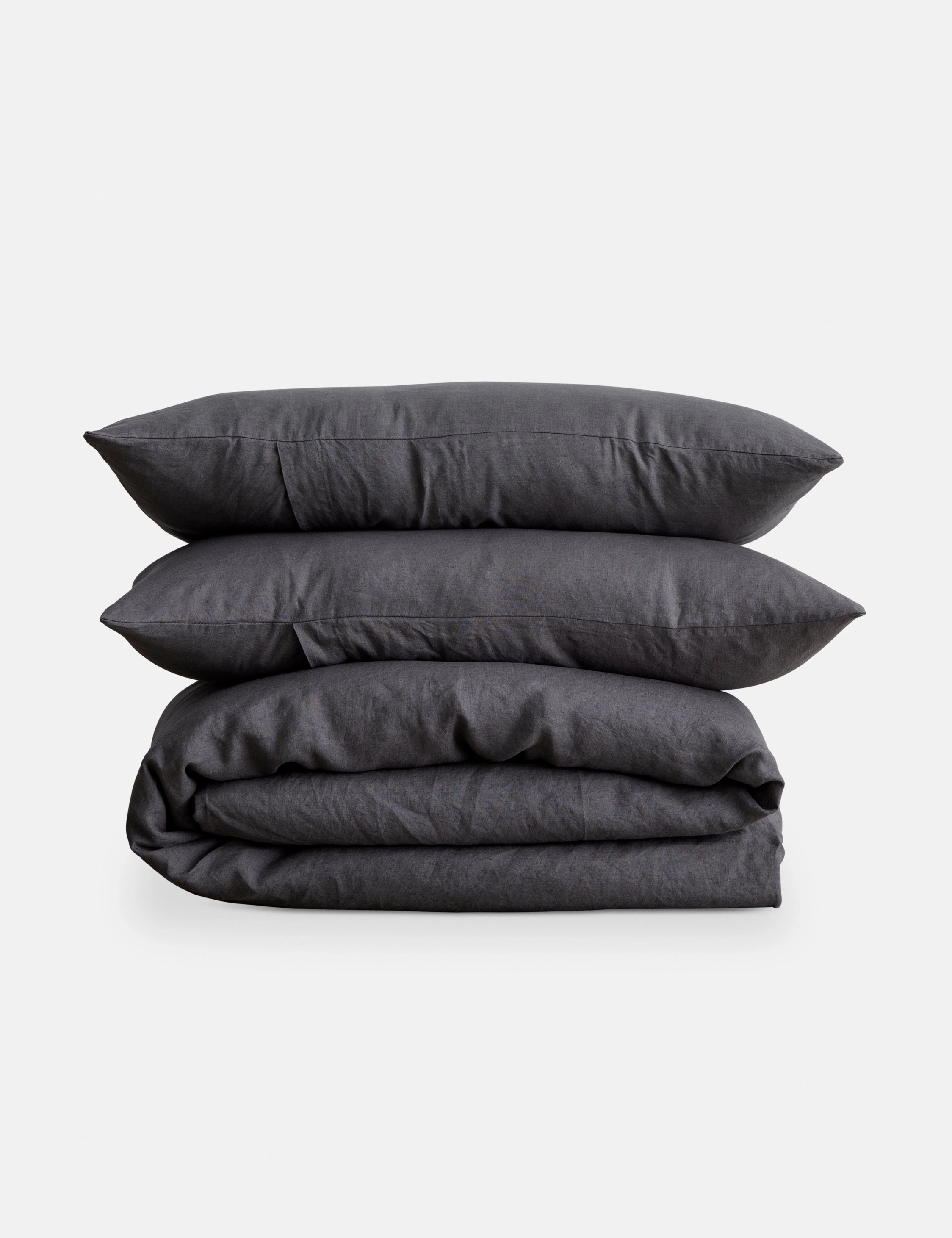 European Flax Linen Duvet Set by Cultiver