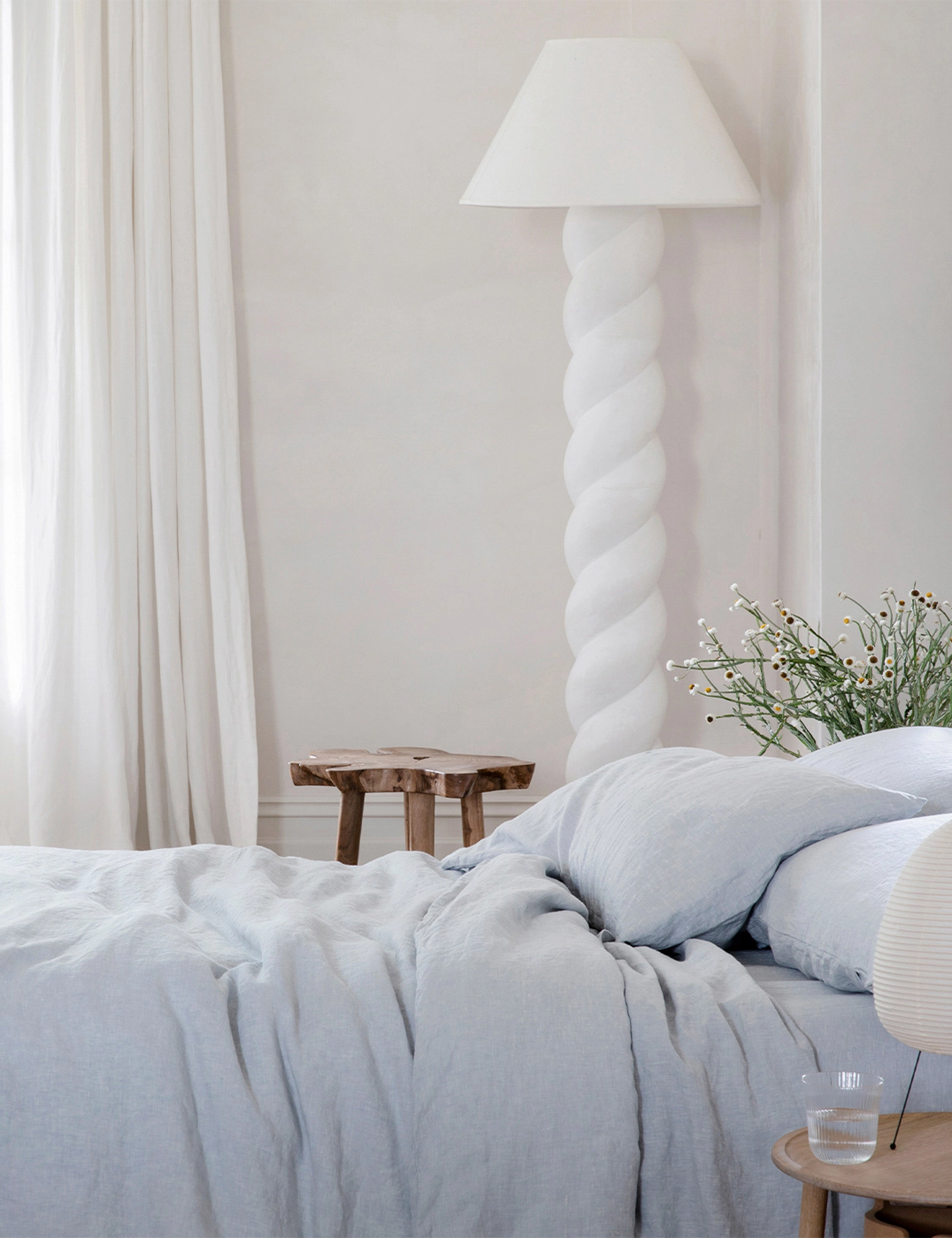 European Flax Linen Duvet Set by Cultiver