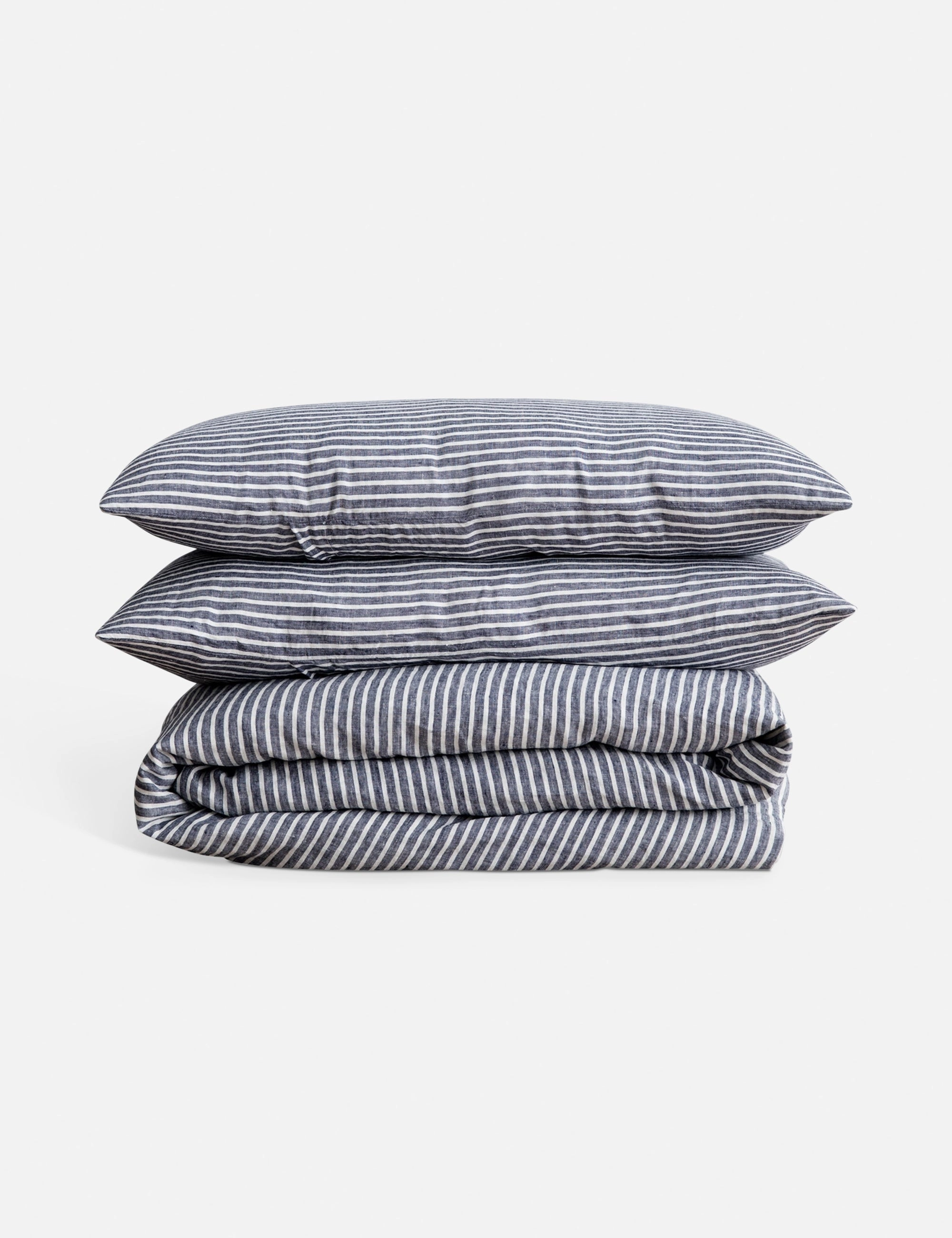 European Flax Linen Duvet Set by Cultiver