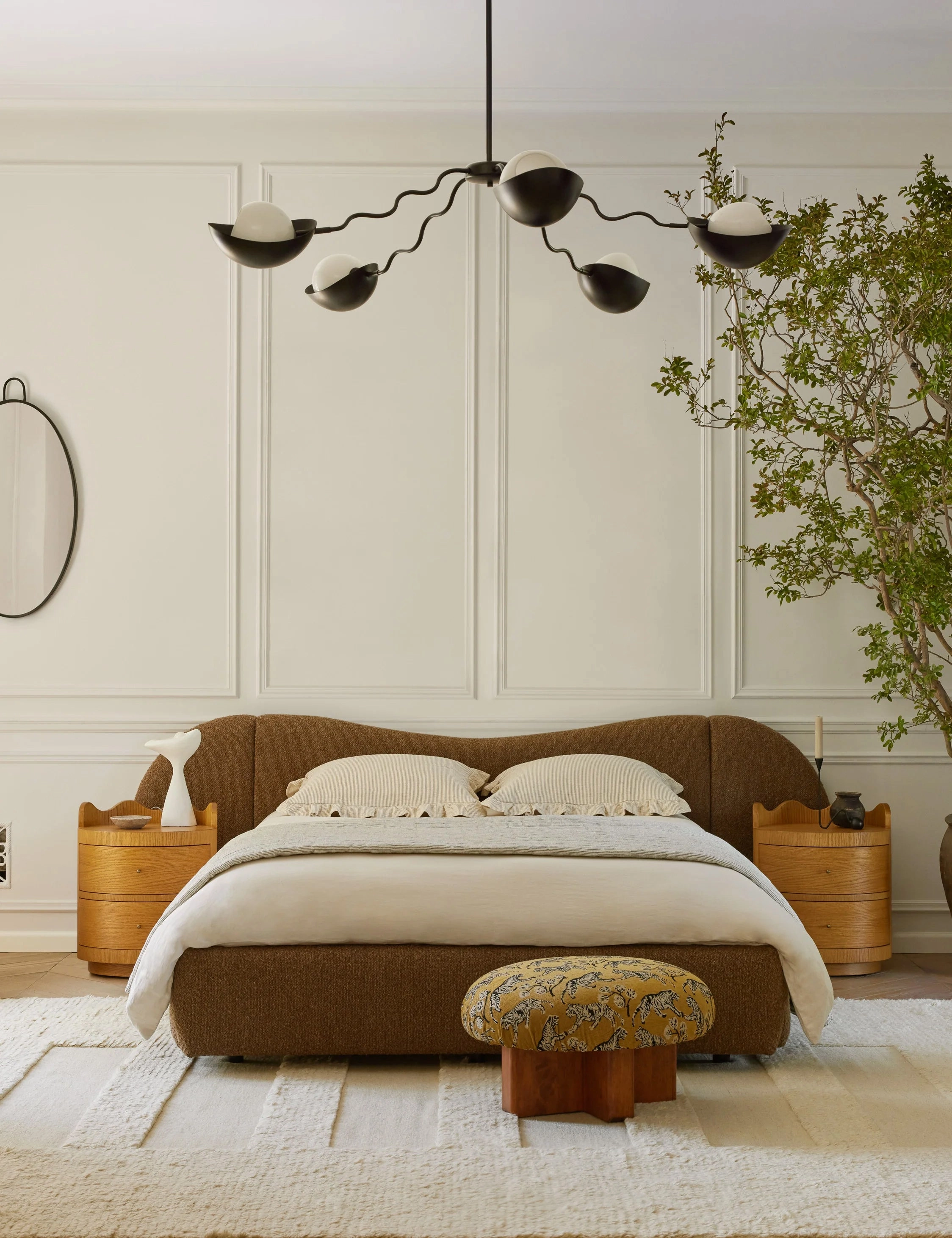 Gladys Extended Headboard Platform Bed by Sarah Sherman Samuel