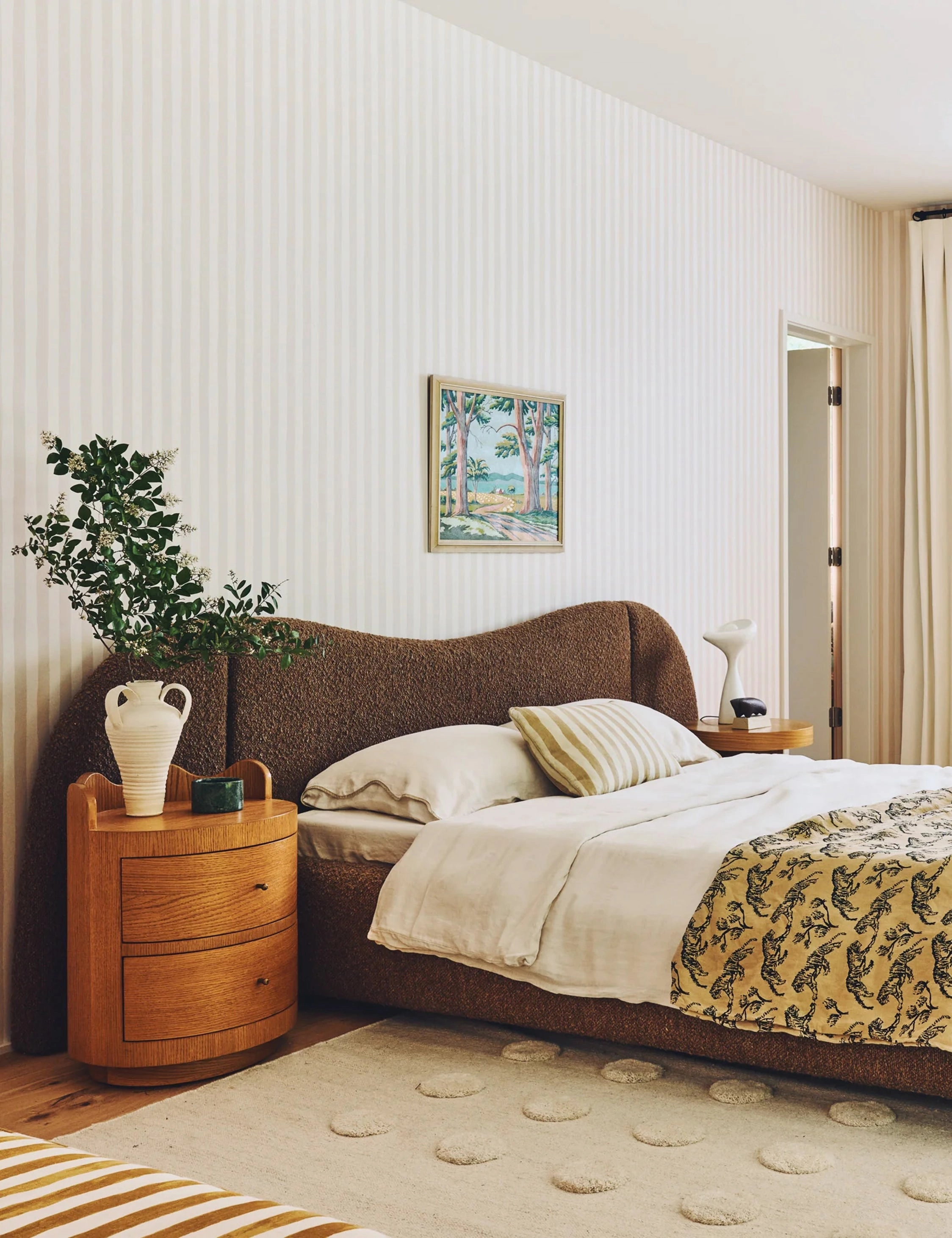 Gladys Extended Headboard Platform Bed by Sarah Sherman Samuel