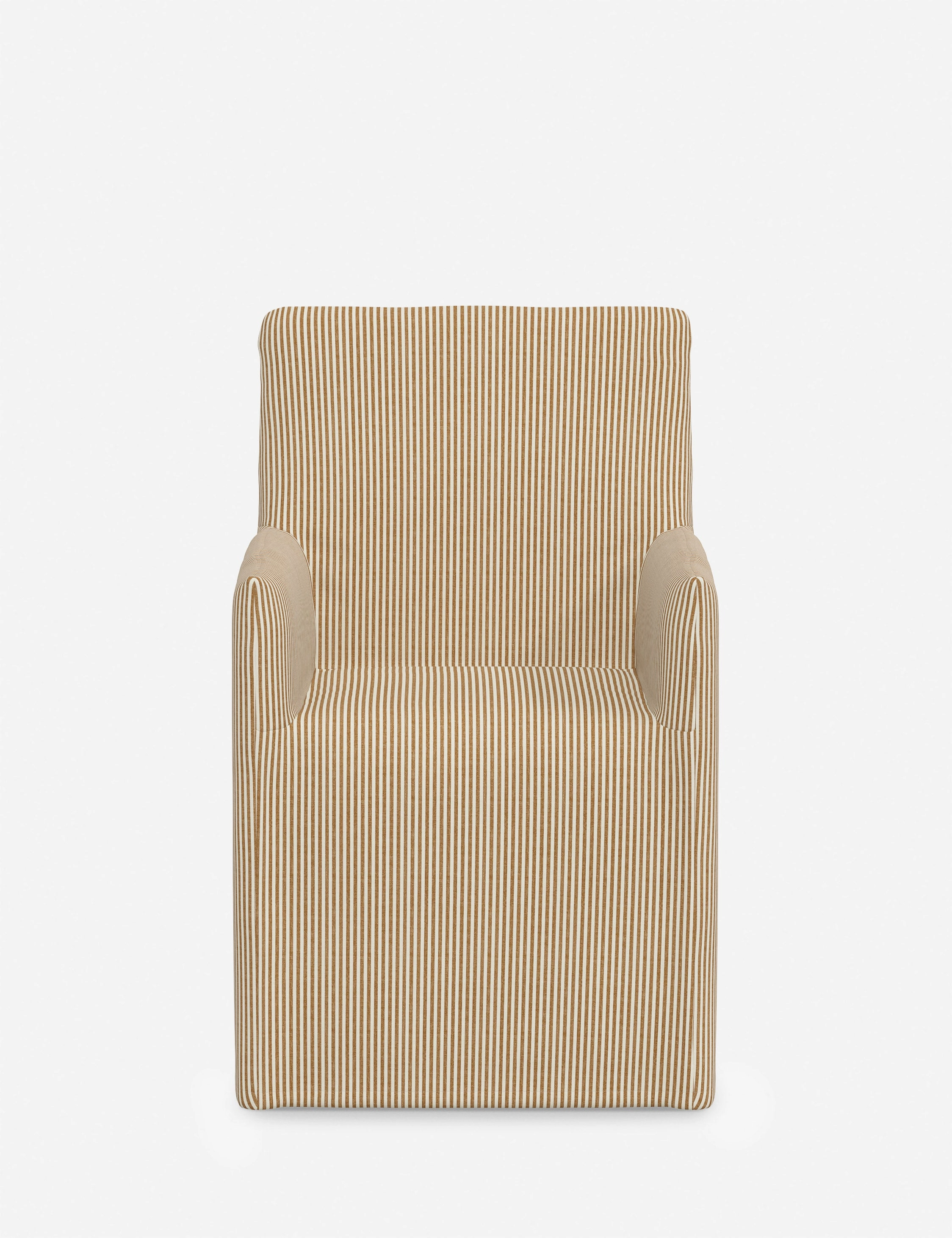 Haddan Slipcover Dining Arm Chair