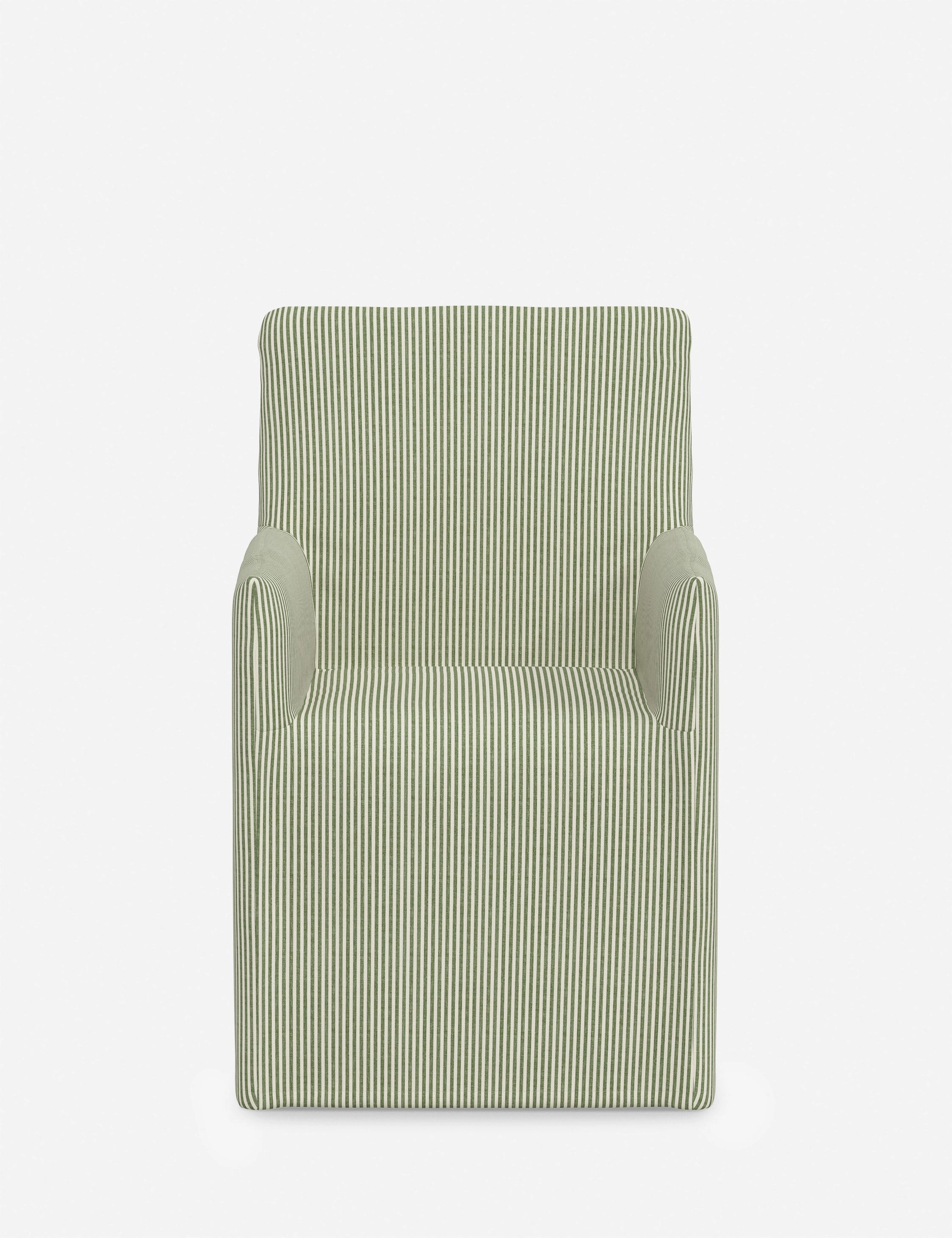 Haddan Slipcover Dining Arm Chair