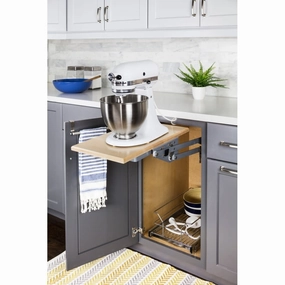 Hardware Resources 45 Pound Capacity Mixer Lift Stand with Adjustable